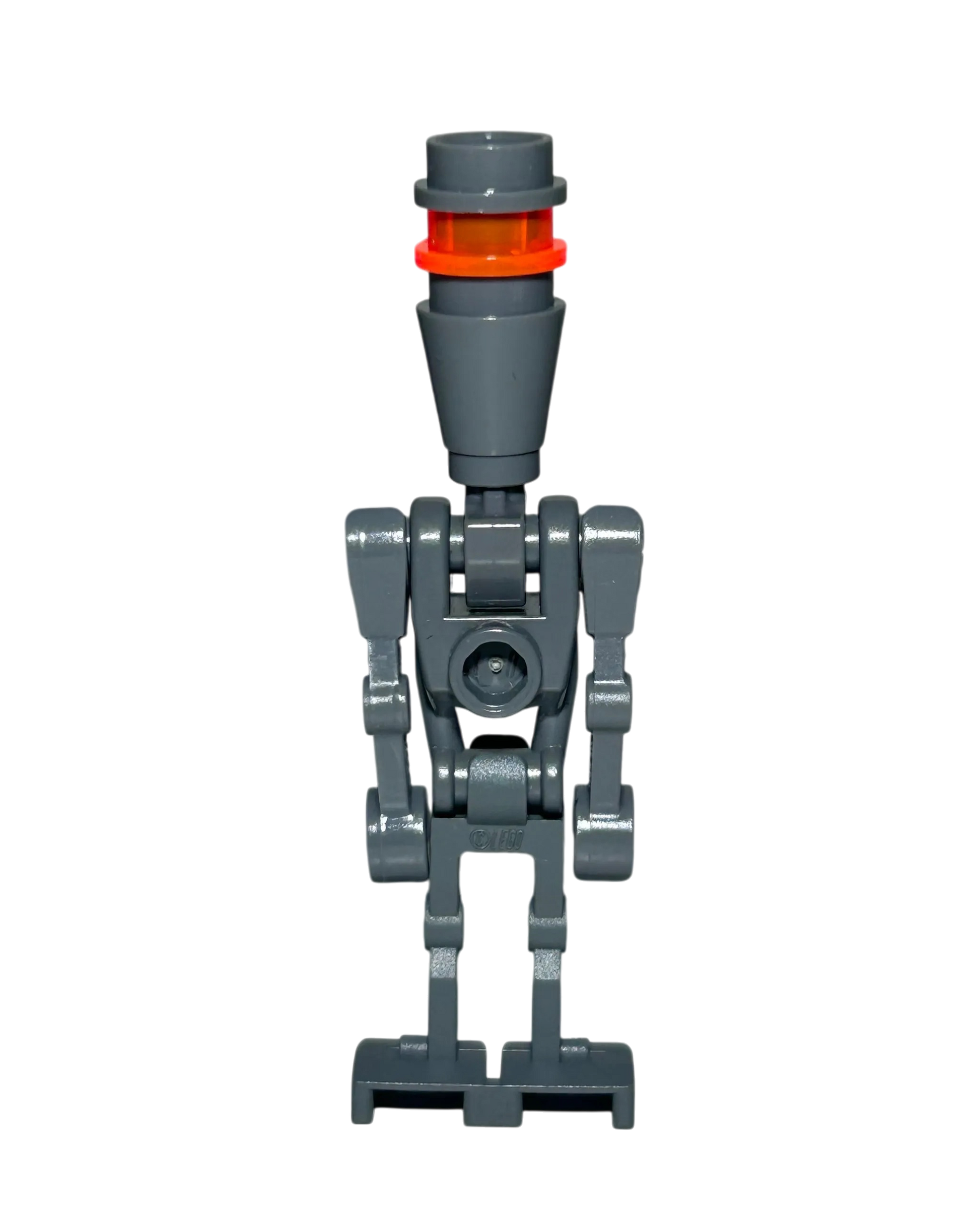 Assassin Droid SW0683 Dark Bluish Gray LEGO Star Wars Minifigur Rückansicht brick2d2