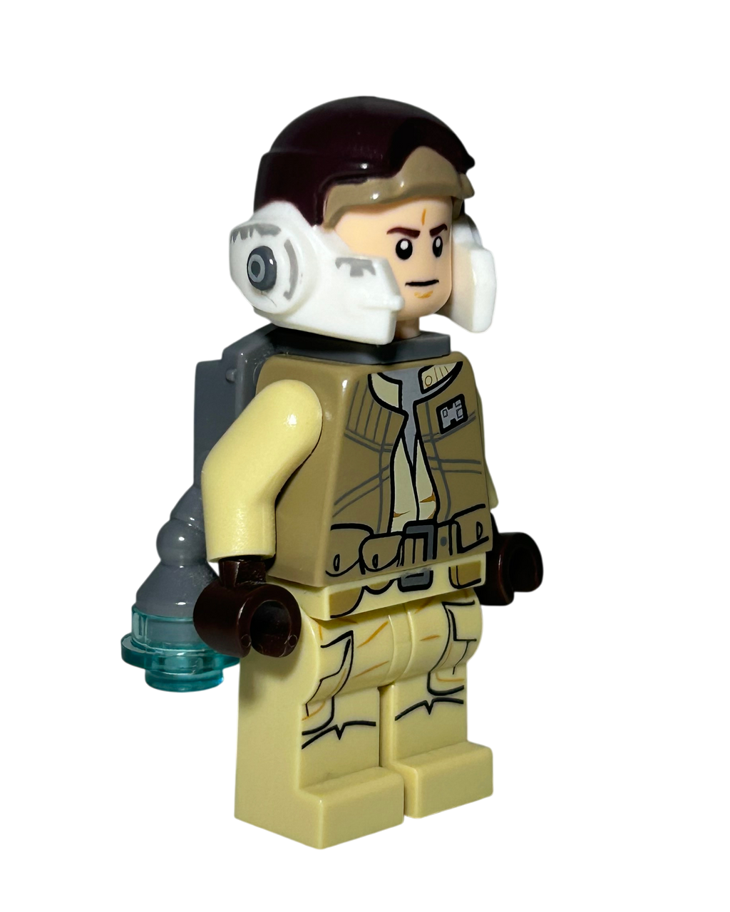 Rebel Jet Pack Trooper SW0690 LEGO Star Wars Minifigur Seitenansicht brick2d2