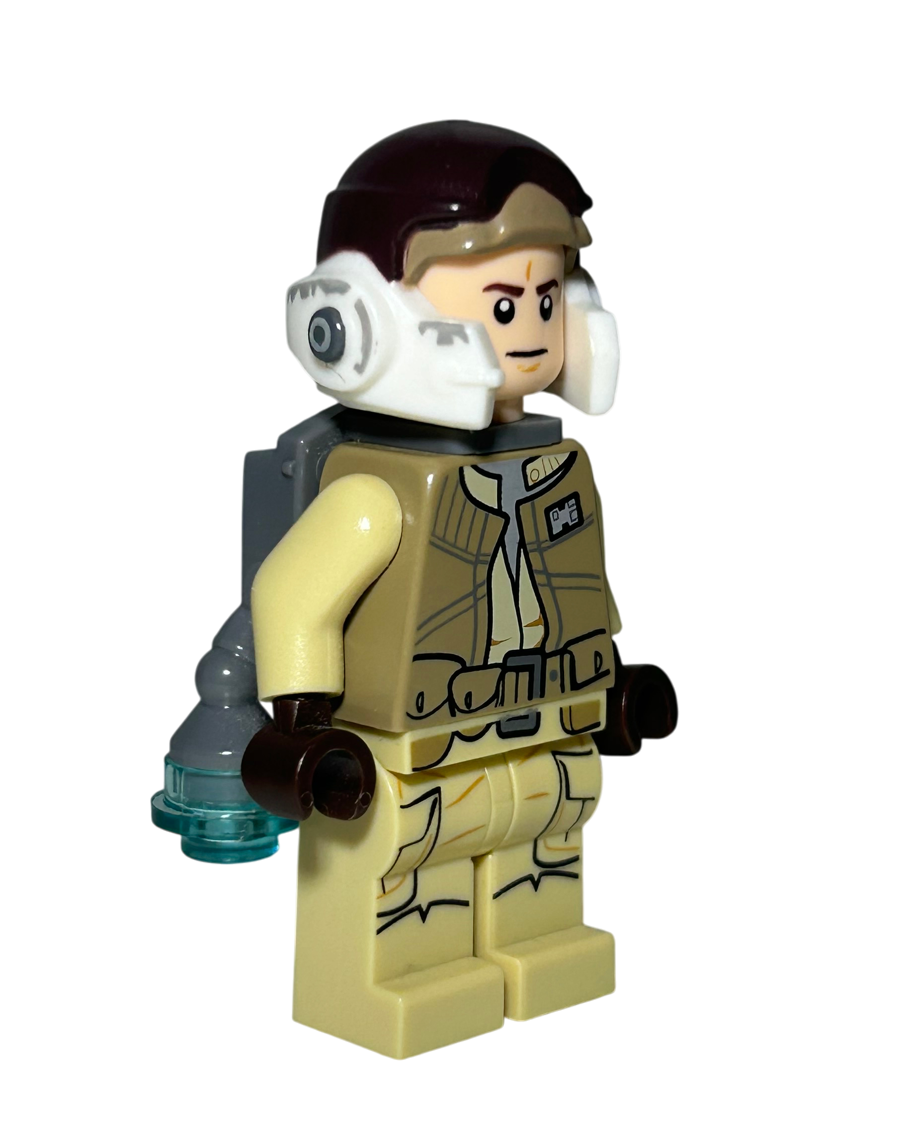 Rebel Jet Pack Trooper SW0690 LEGO Star Wars Minifigur Seitenansicht brick2d2