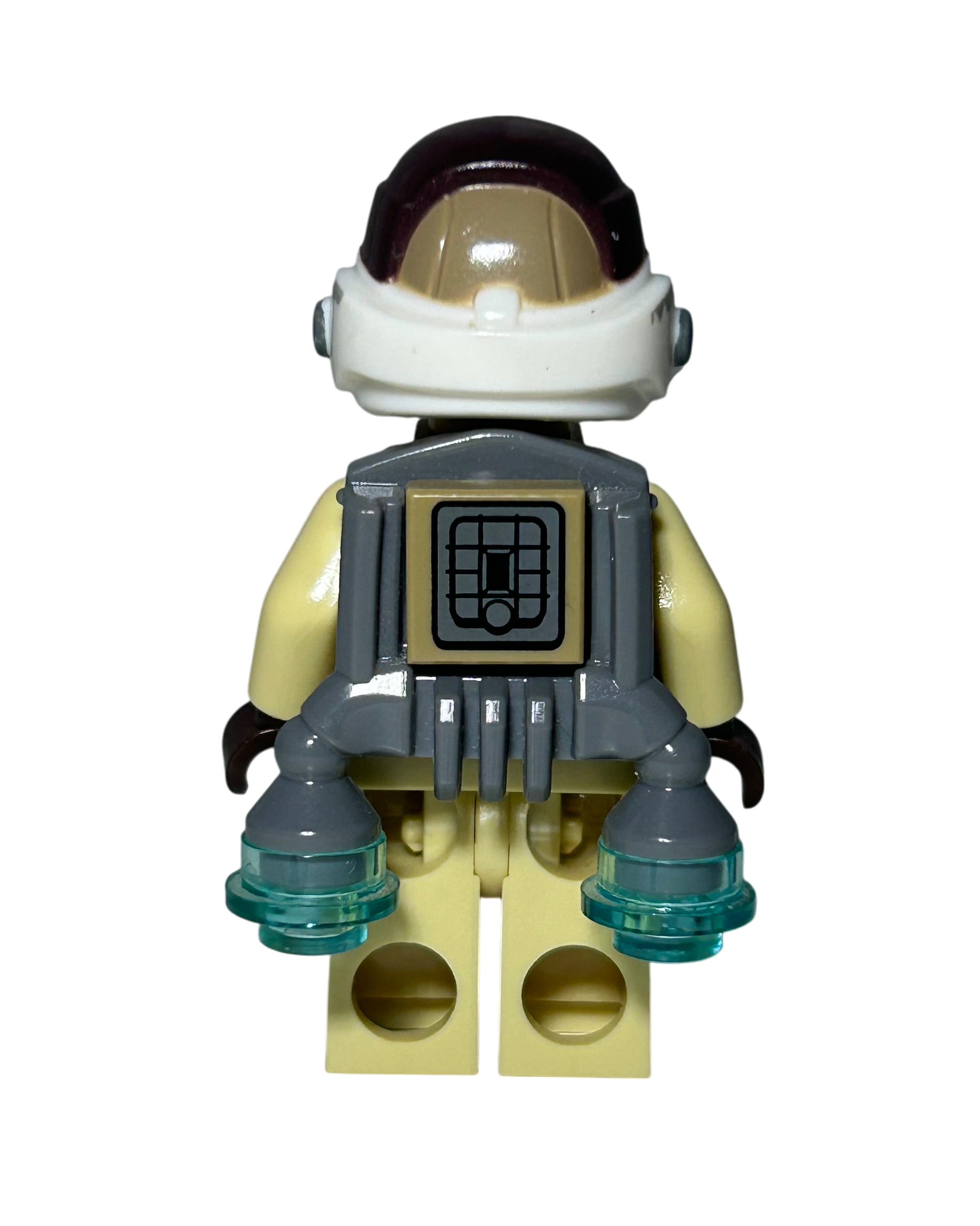 Rebel Jet Pack Trooper SW0690 LEGO Star Wars Minifigur Rückansicht brick2d2