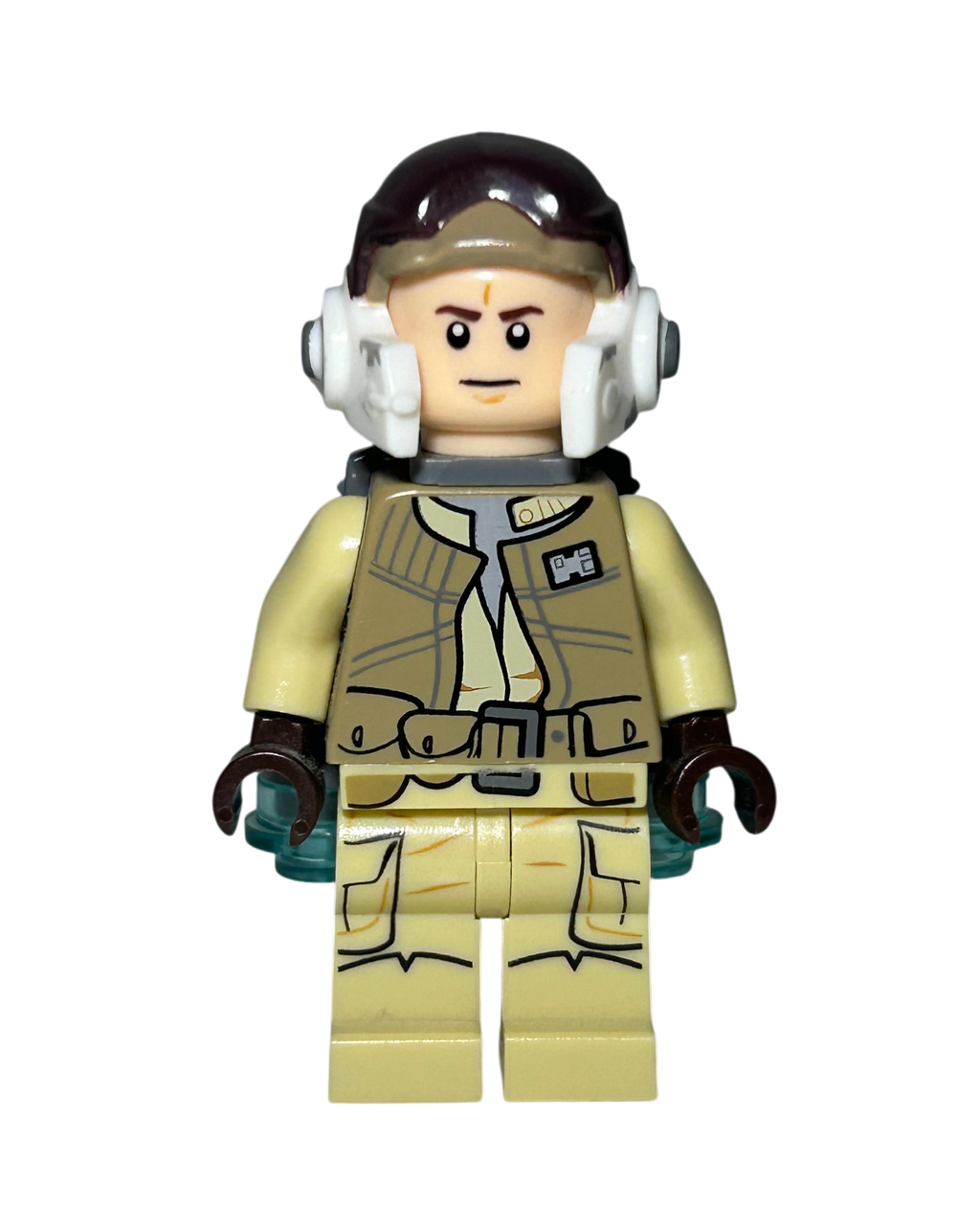 Rebel Jet Pack Trooper SW0690 LEGO Star Wars Minifigur Vorderansicht brick2d2