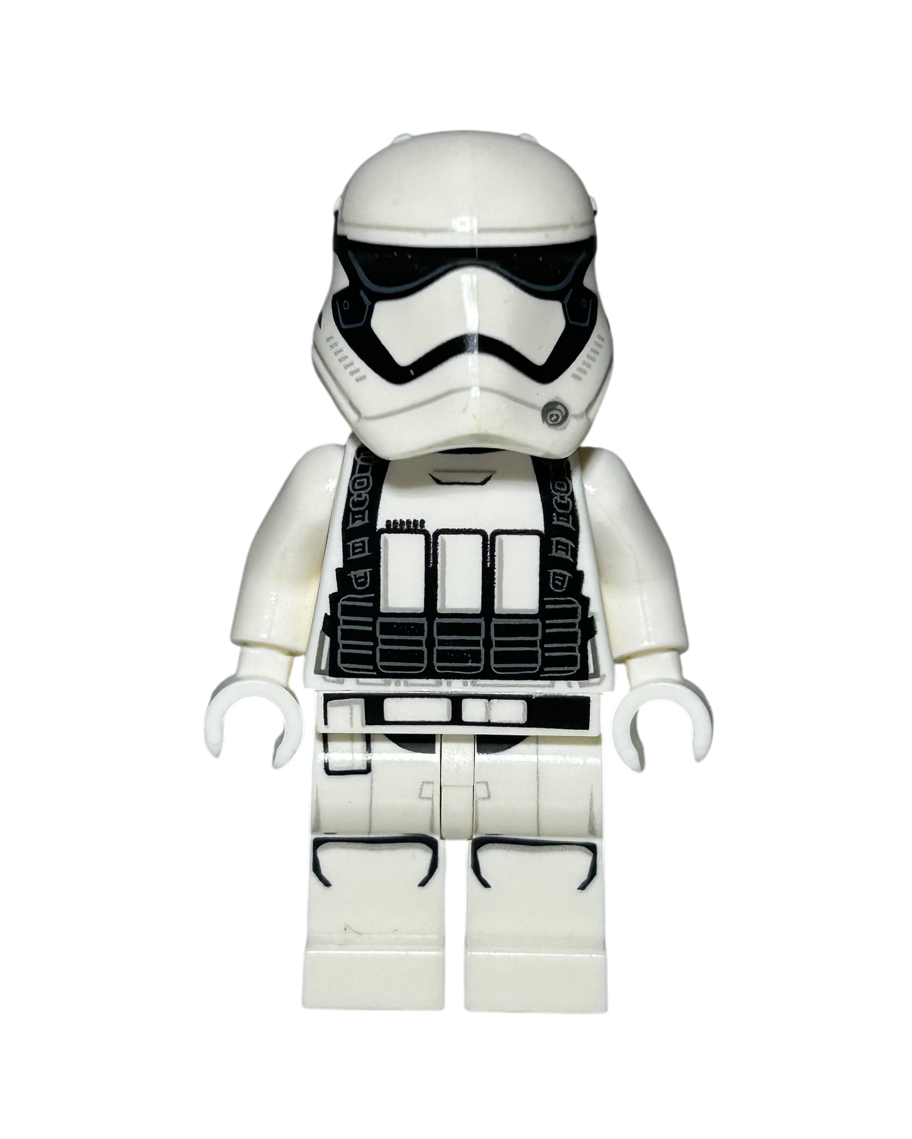 First Order Heavy Assault Stormtrooper SW0695 LEGO Star Wars Minifigur Vorderansicht brick2d2