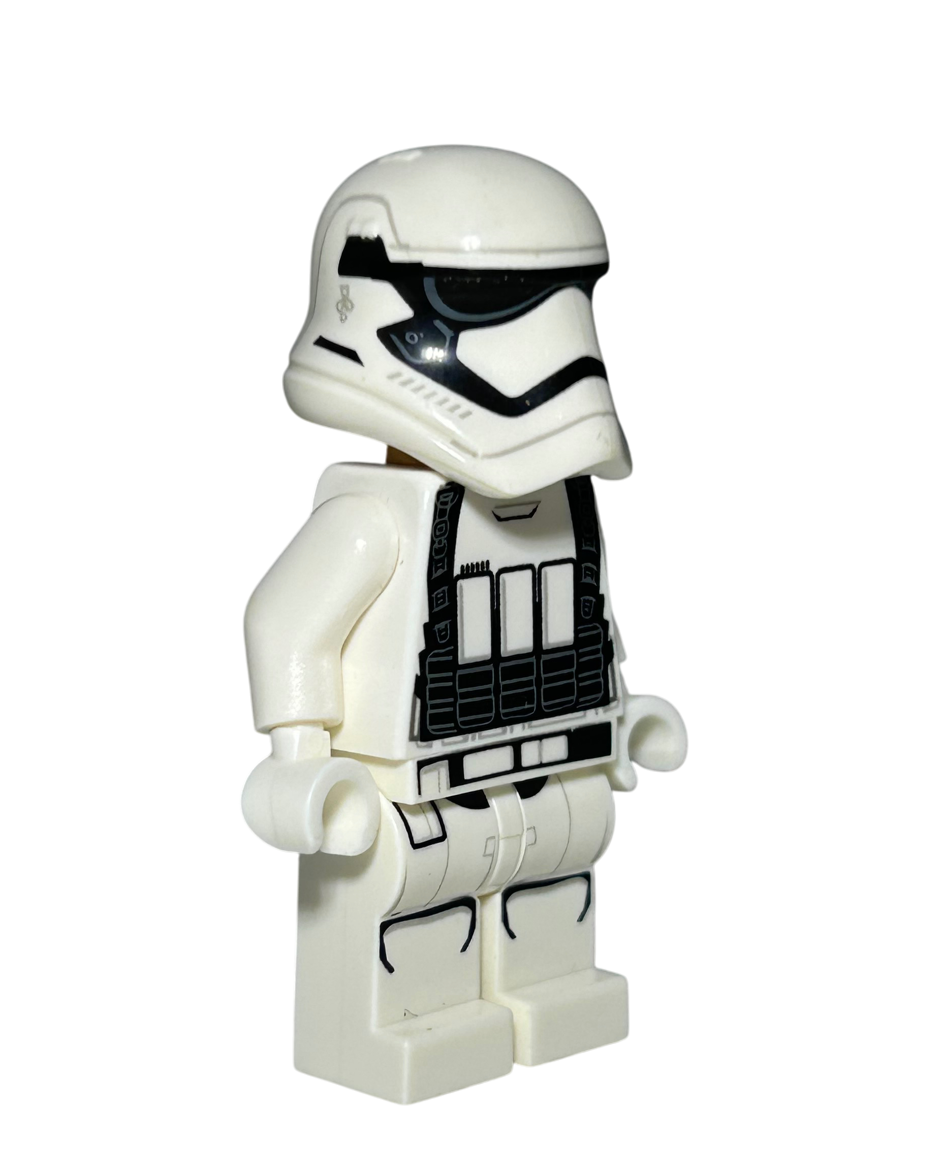 First Order Heavy Assault Stormtrooper SW0695 LEGO Star Wars Minifigur Seitenansicht brick2d2