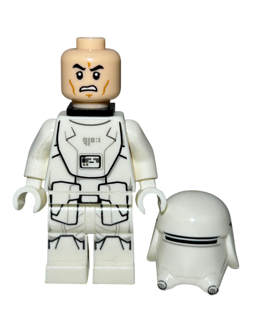 First Order Snowtrooper SW0701 LEGO Star Wars Minifigur Detailansicht brick2d2