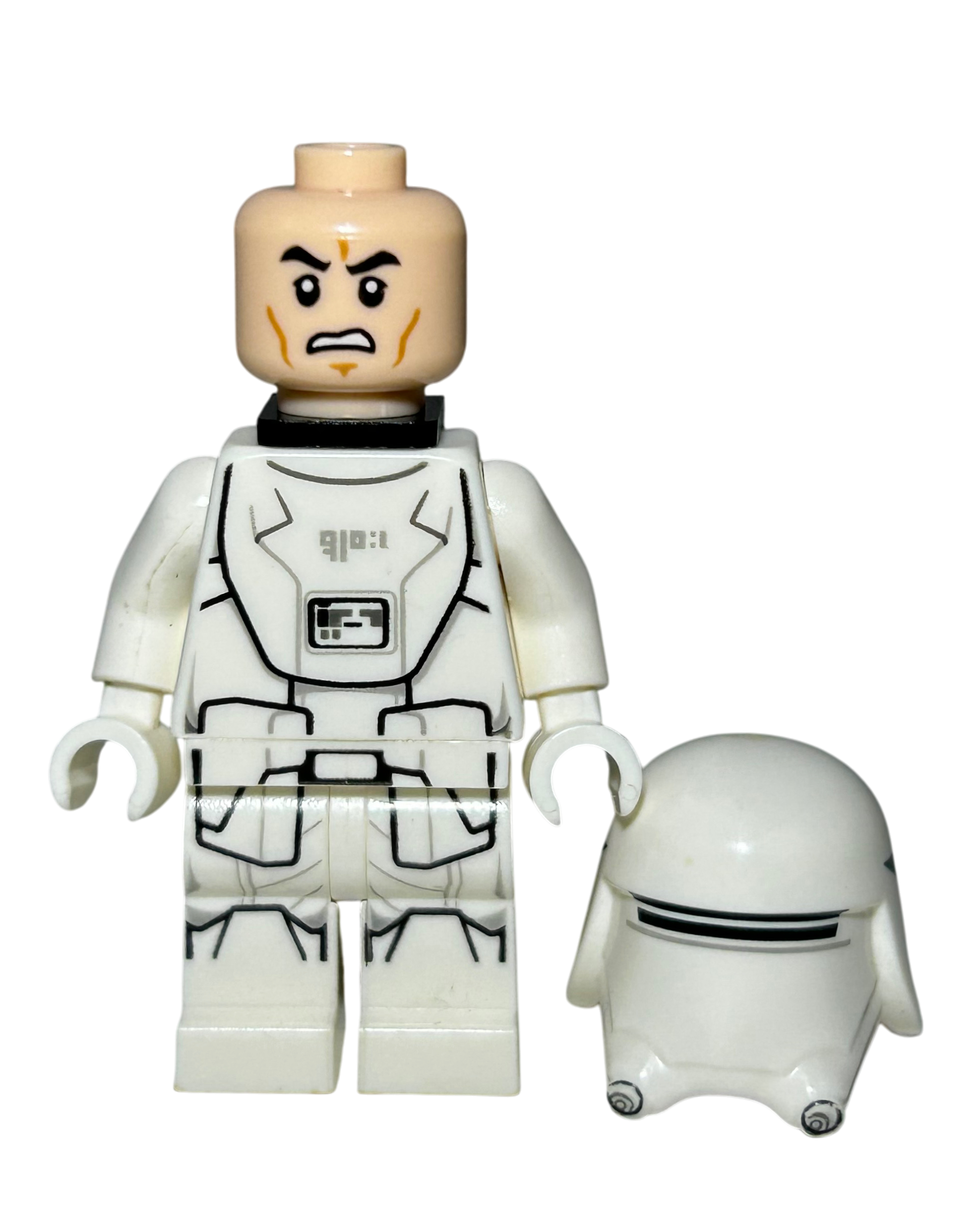 First Order Snowtrooper SW0701 LEGO Star Wars Minifigur Detailansicht brick2d2