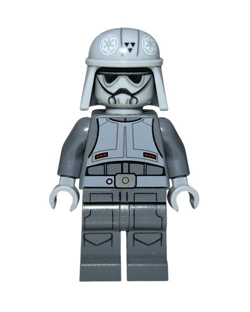 Lego Star Wars Imperial Combat Driver Graue Uniform SW0702 Vorderansicht brick2d2