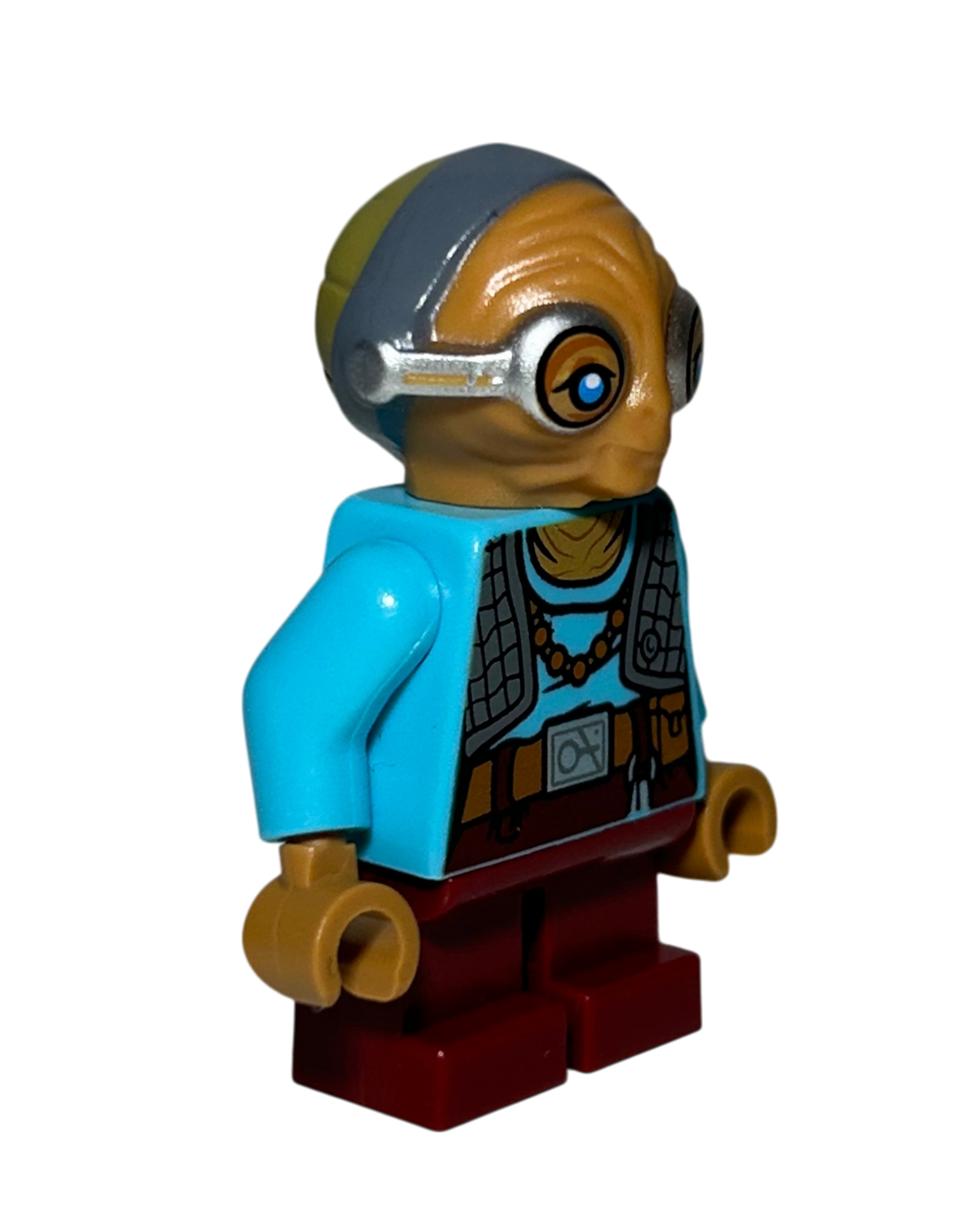 Maz Kanata SW0703 LEGO Star Wars Minifigur Seitenansicht links brick2d2