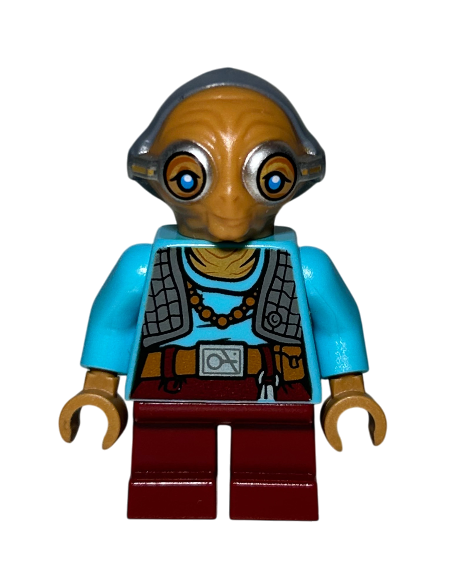 Maz Kanata SW0703 LEGO Star Wars Minifigur Vorderansicht brick2d2