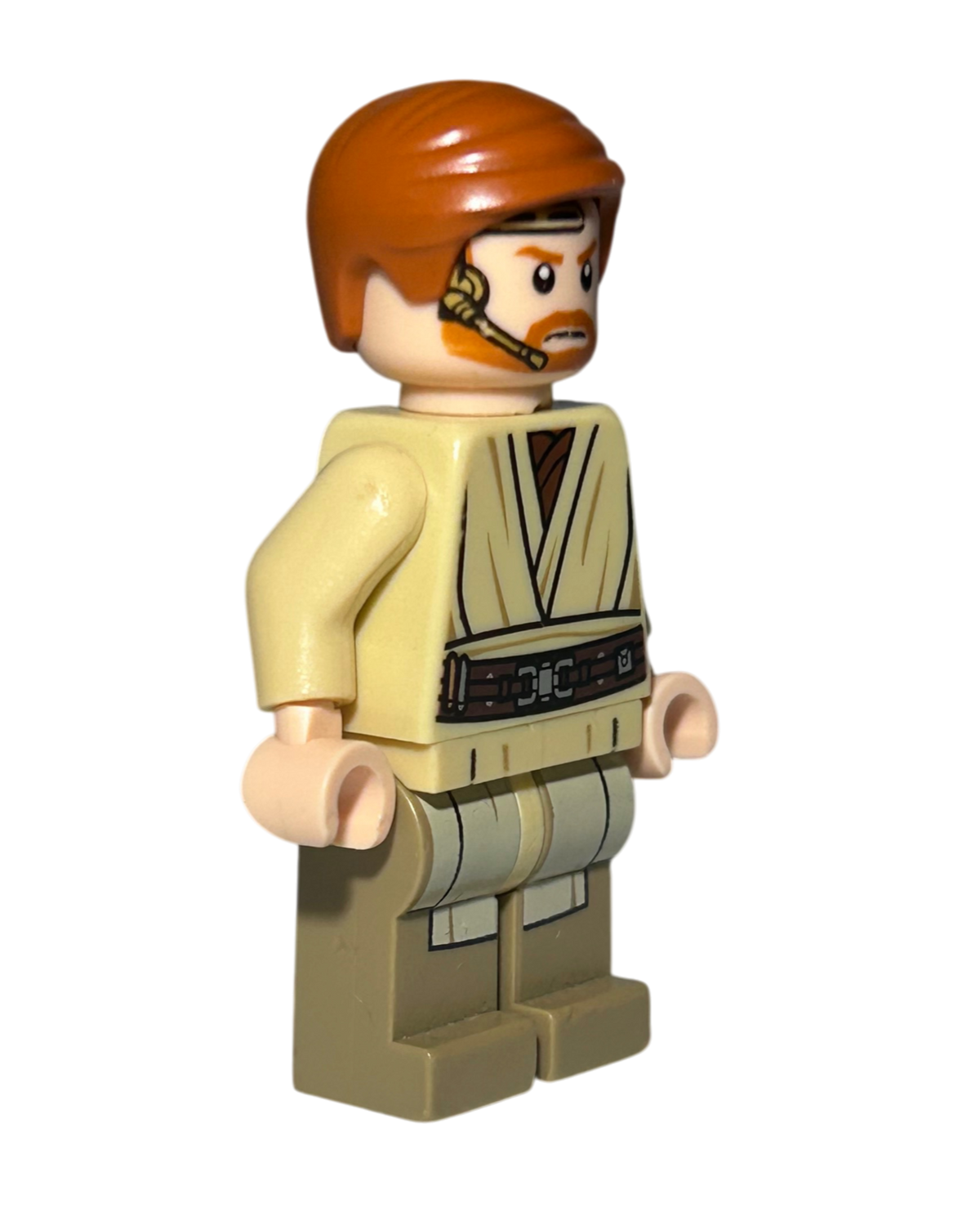 Obi Wan Kenobi SW0704 LEGO Star Wars Minifigur Seitenansicht brick2d2