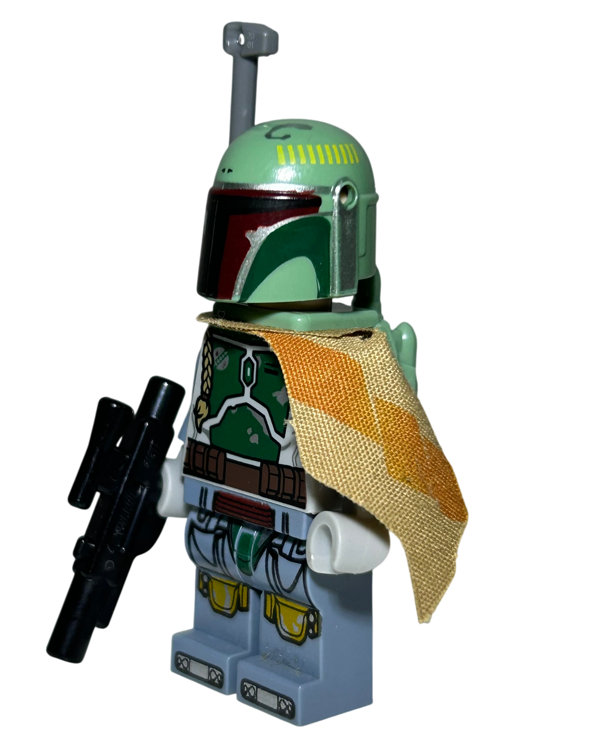 Boba Fett mit Pauldron SW0711 LEGO Star Wars Minifigur Seitenansicht rechts brick2d2