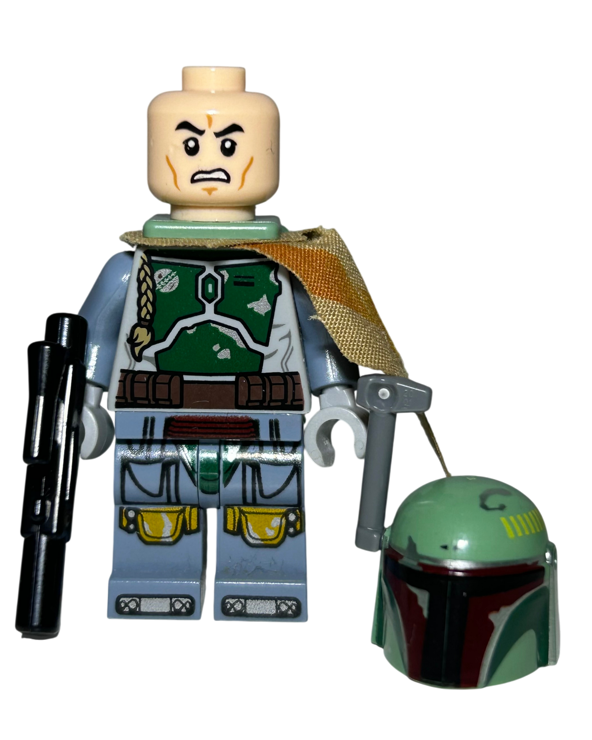 Boba Fett mit Pauldron SW0711 LEGO Star Wars Minifigur Detailansicht brick2d2