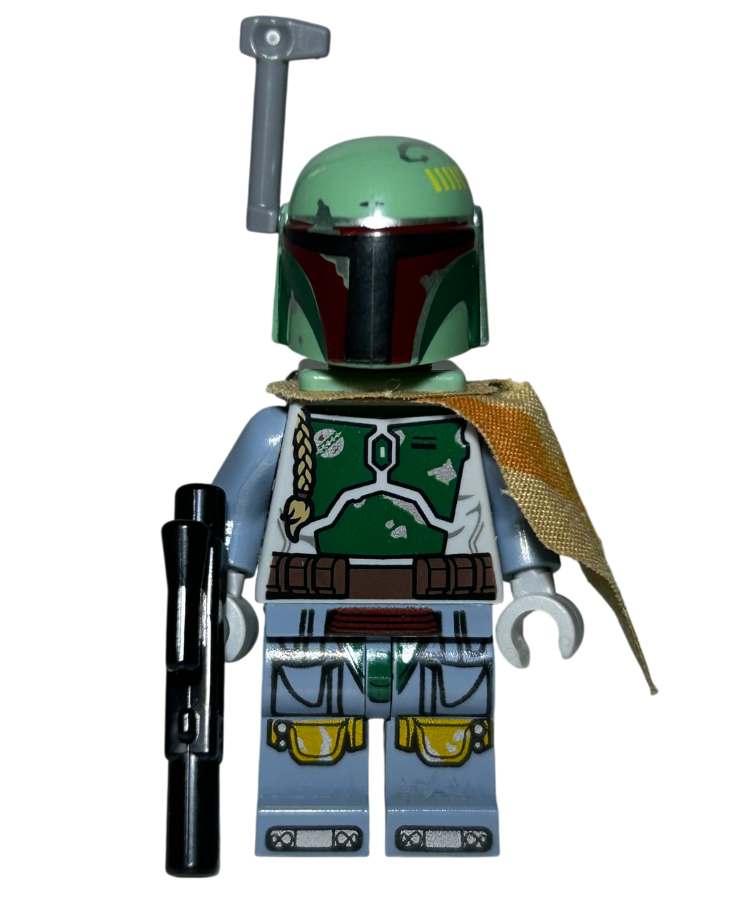 Boba Fett mit Pauldron SW0711 LEGO Star Wars Minifigur Vorderansicht brick2d2