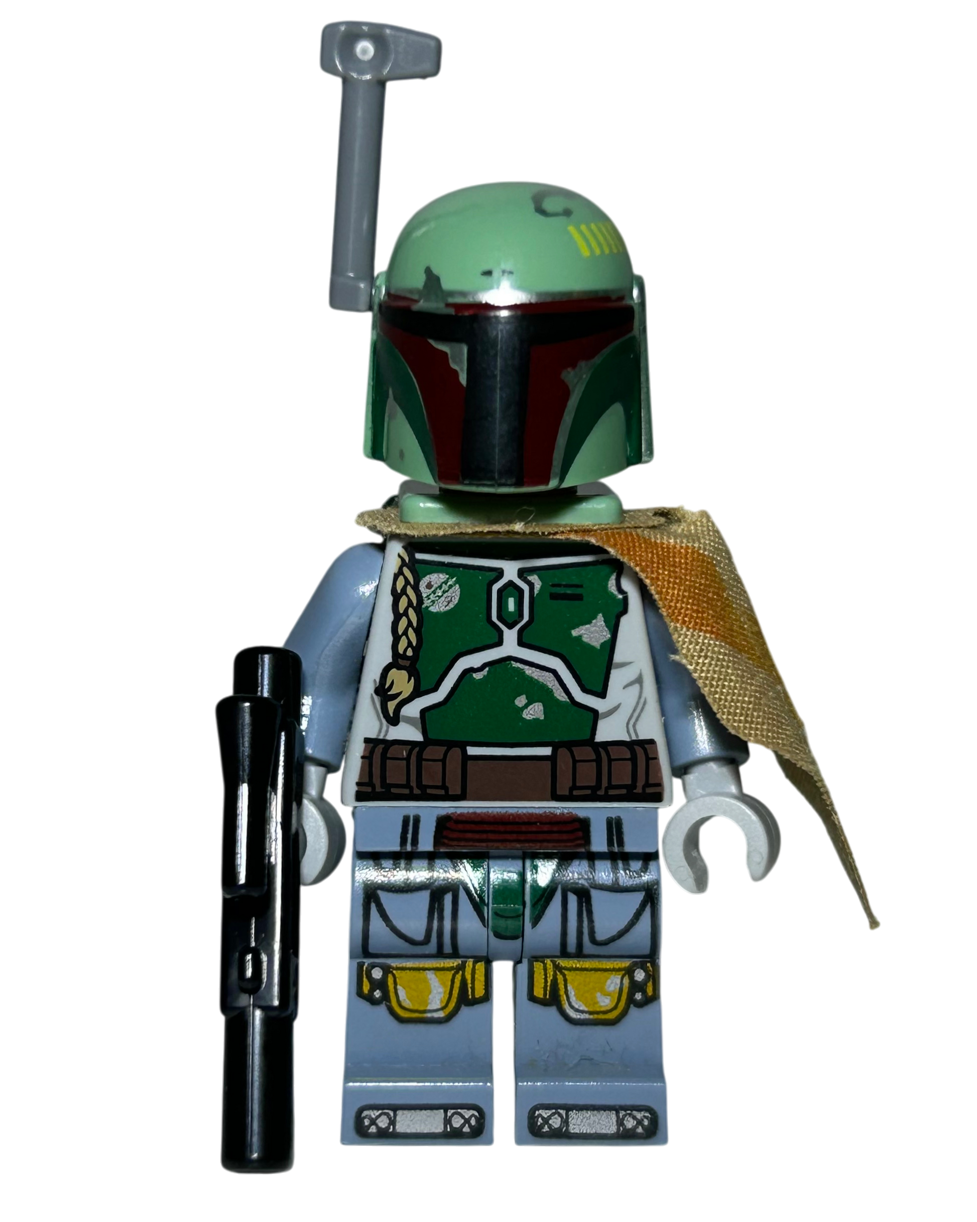Boba Fett mit Pauldron SW0711 LEGO Star Wars Minifigur Vorderansicht brick2d2