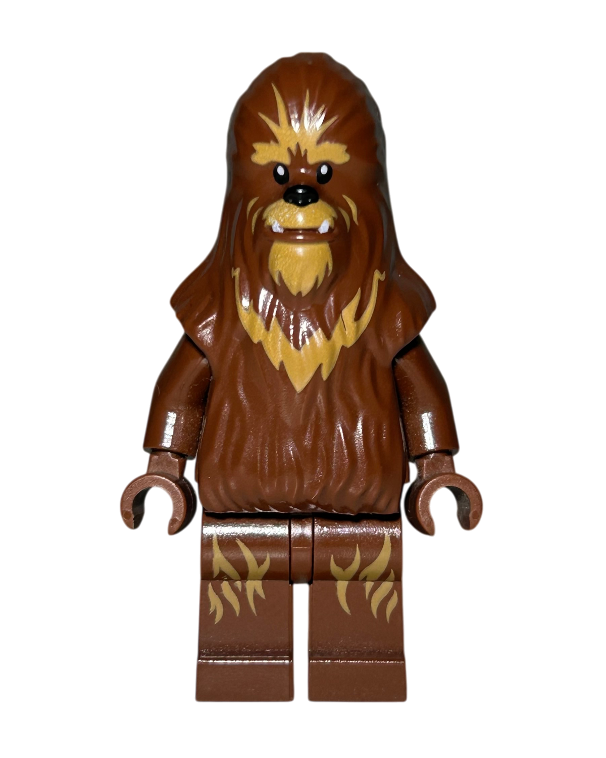 LEGO Star Wars Minifigur Wookiee SW0713 Vorderansicht – Brick2D2