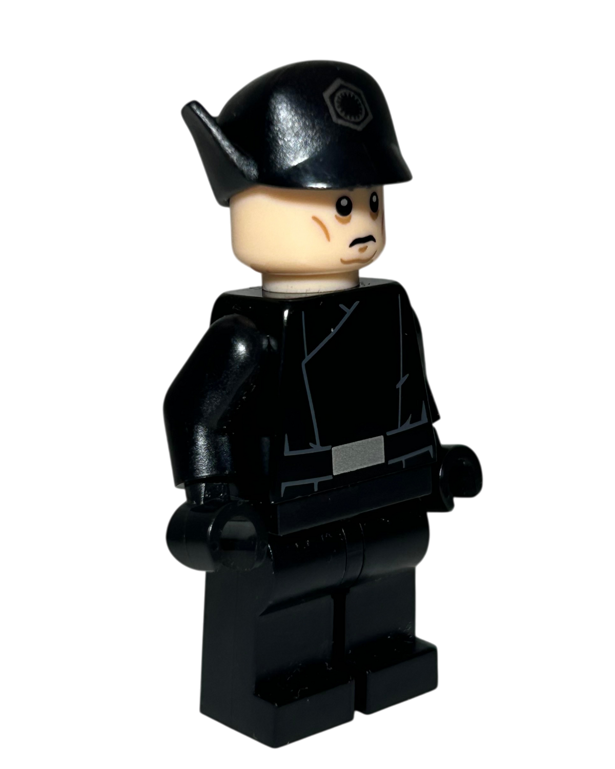 First Order General Admiral mit Printed Arm SW0715 LEGO Star Wars Minifigur Seitenansicht links brick2d2