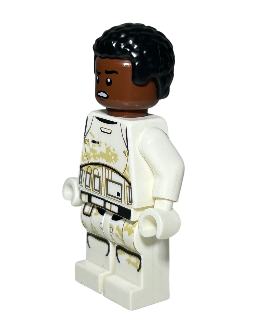 Finn First Order Stormtrooper Outfit mit Sand SW0716 LEGO Star Wars Minifigur Seitenansicht rechts brick2d2