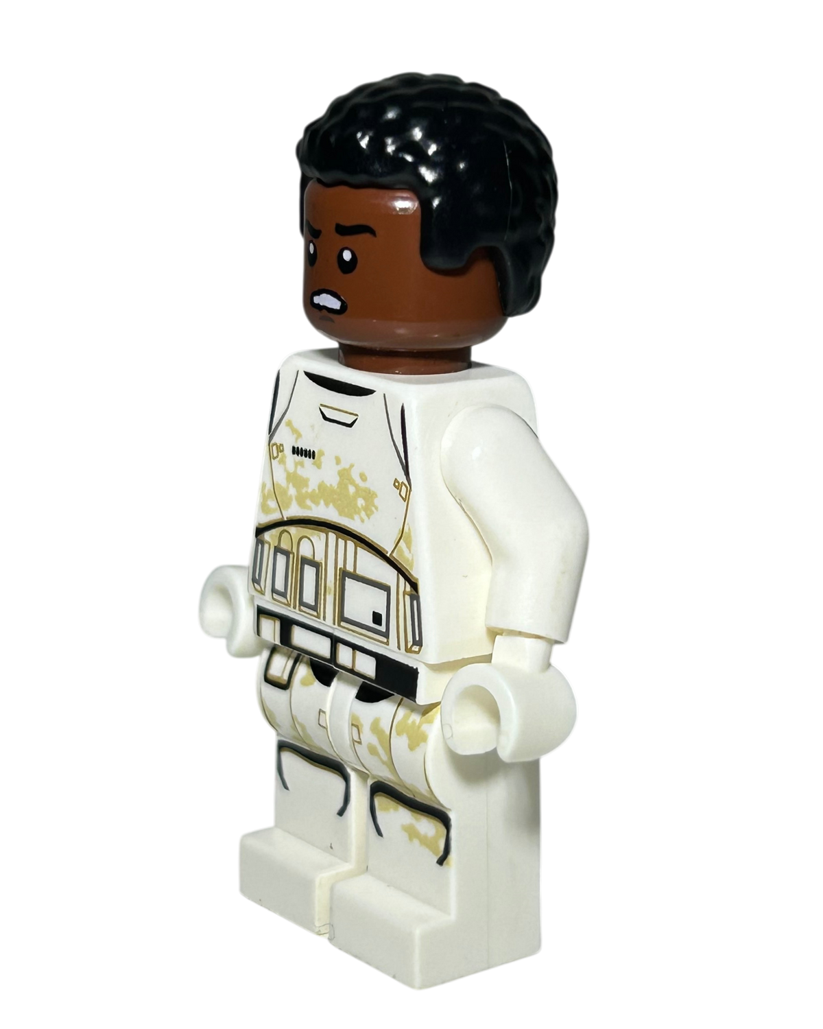 Finn First Order Stormtrooper Outfit mit Sand SW0716 LEGO Star Wars Minifigur Seitenansicht rechts brick2d2