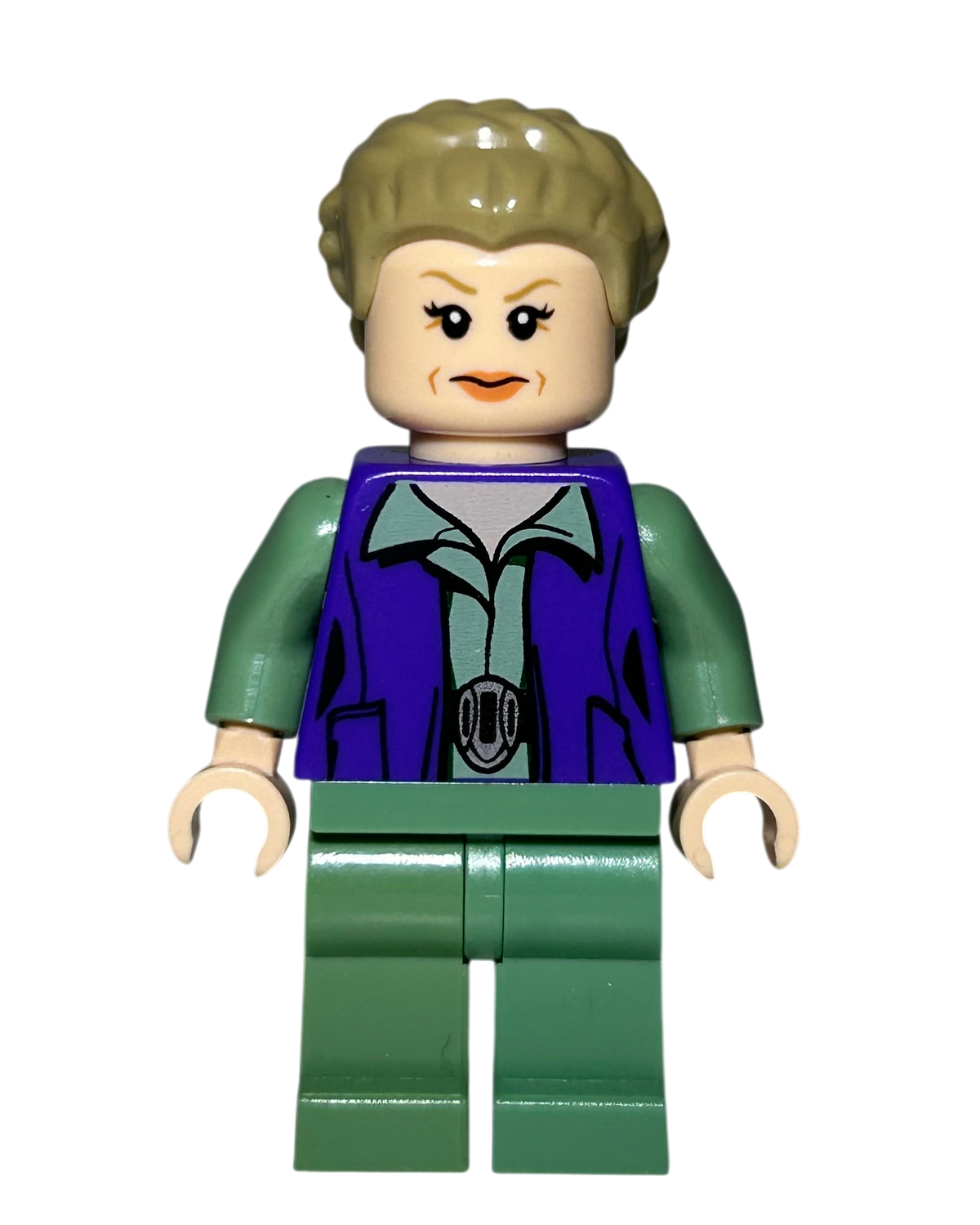 General Leia SW0718 LEGO Star Wars Minifigur Detailansicht brick2d2