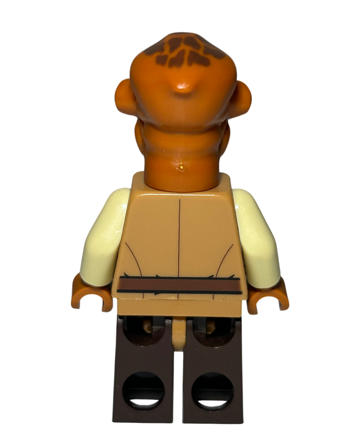 Admiral Ackbar Braunes Outfit SW0719 LEGO Star Wars Minifigur Rückansicht brick2d2