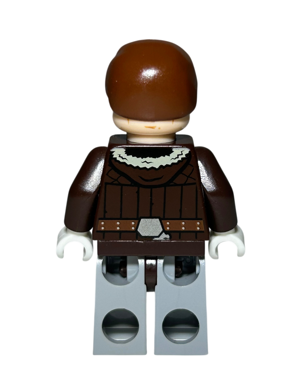 Han Solo SW0727 LEGO Star Wars Minifigur Hoth Outfit Rückansicht brick2d2