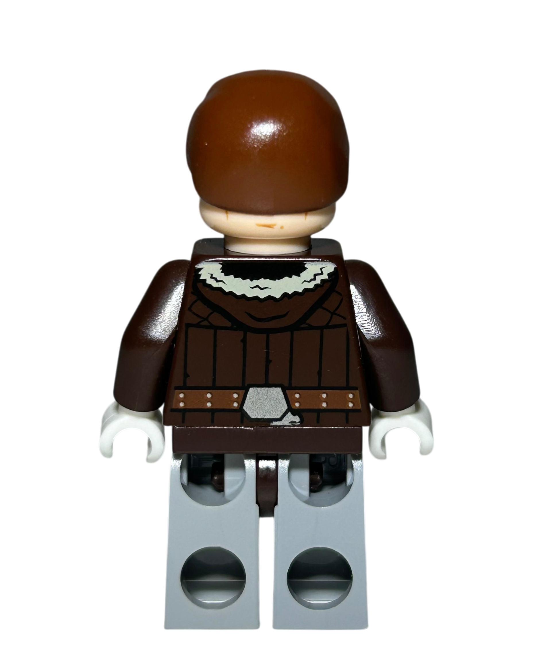 Han Solo SW0727 LEGO Star Wars Minifigur Hoth Outfit Rückansicht brick2d2