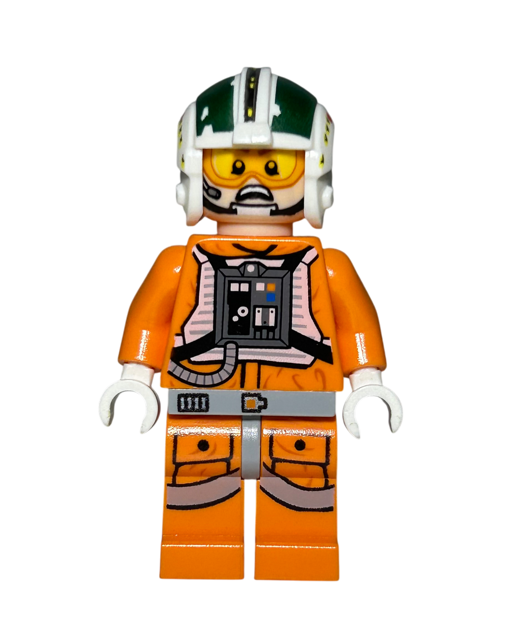 Wedge Antilles SW0730 LEGO Star Wars Minifigur Detailansicht brick2d2