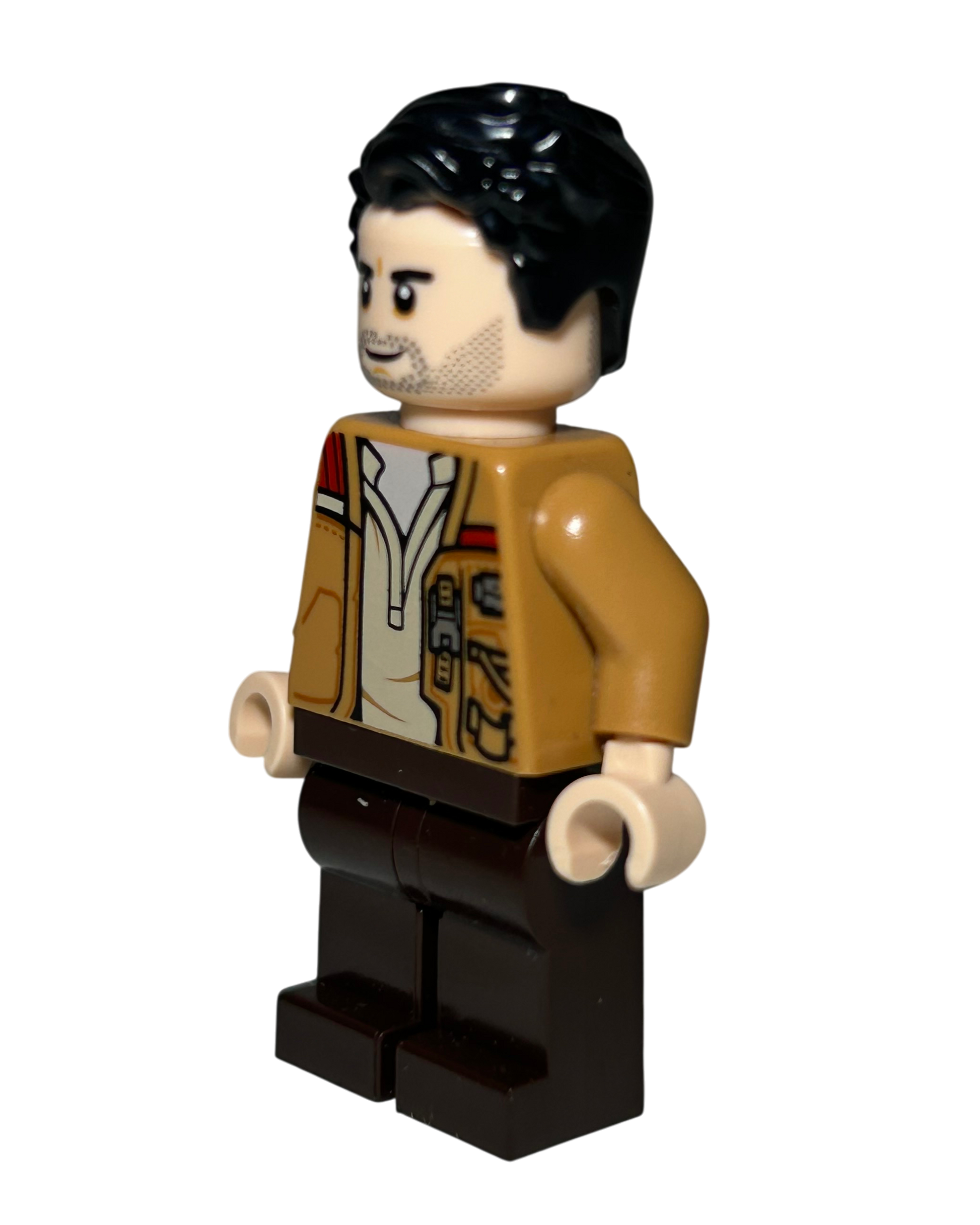 Poe Dameron SW0737 LEGO Star Wars Minifigur Seitenansicht rechts brick2d2