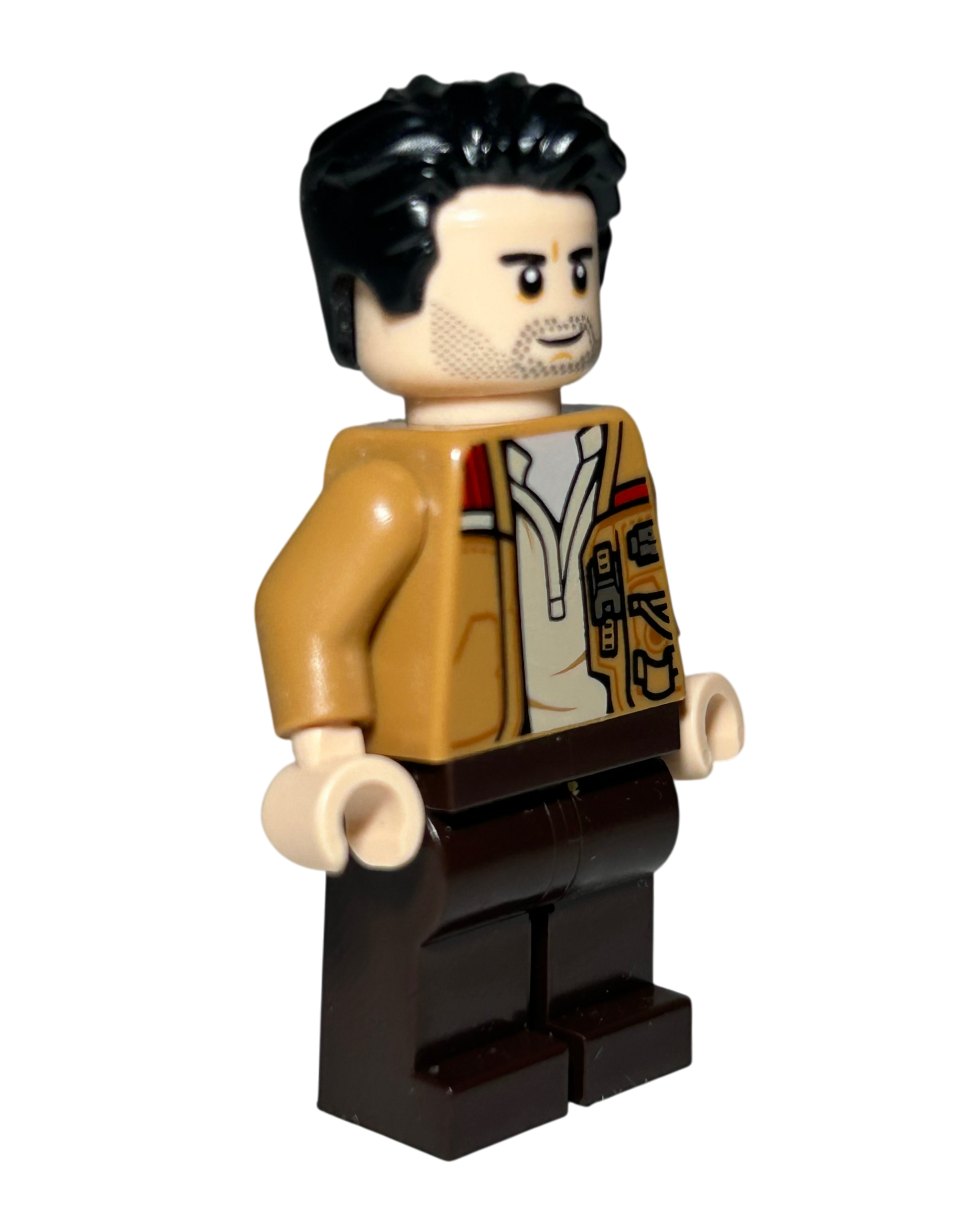 Poe Dameron SW0737 LEGO Star Wars Minifigur Seitenansicht links brick2d2