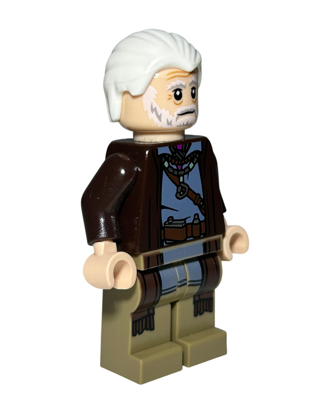 Lor San Tekka SW0738 LEGO Star Wars Minifigur Seitenansicht links brick2d2