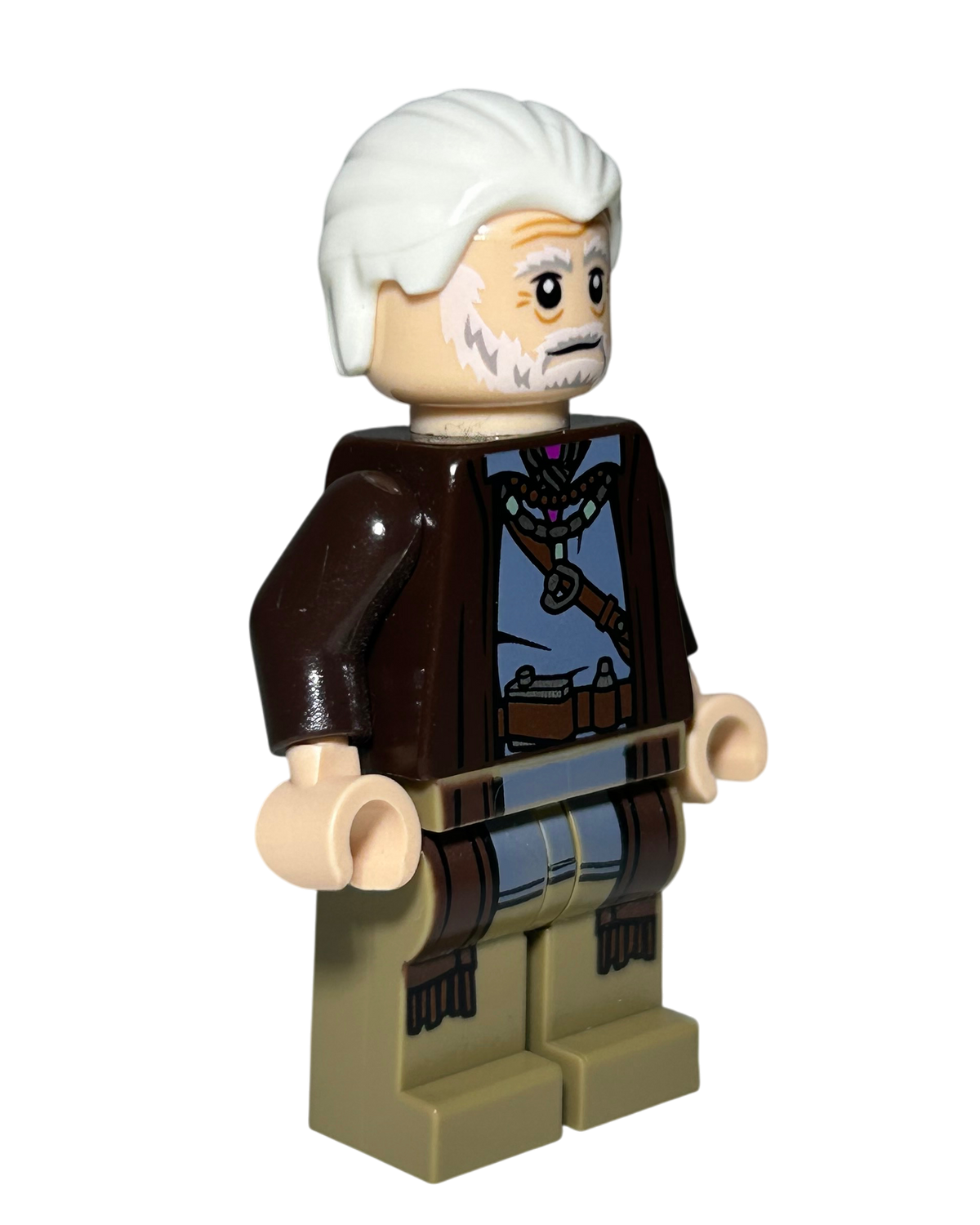 Lor San Tekka SW0738 LEGO Star Wars Minifigur Seitenansicht links brick2d2