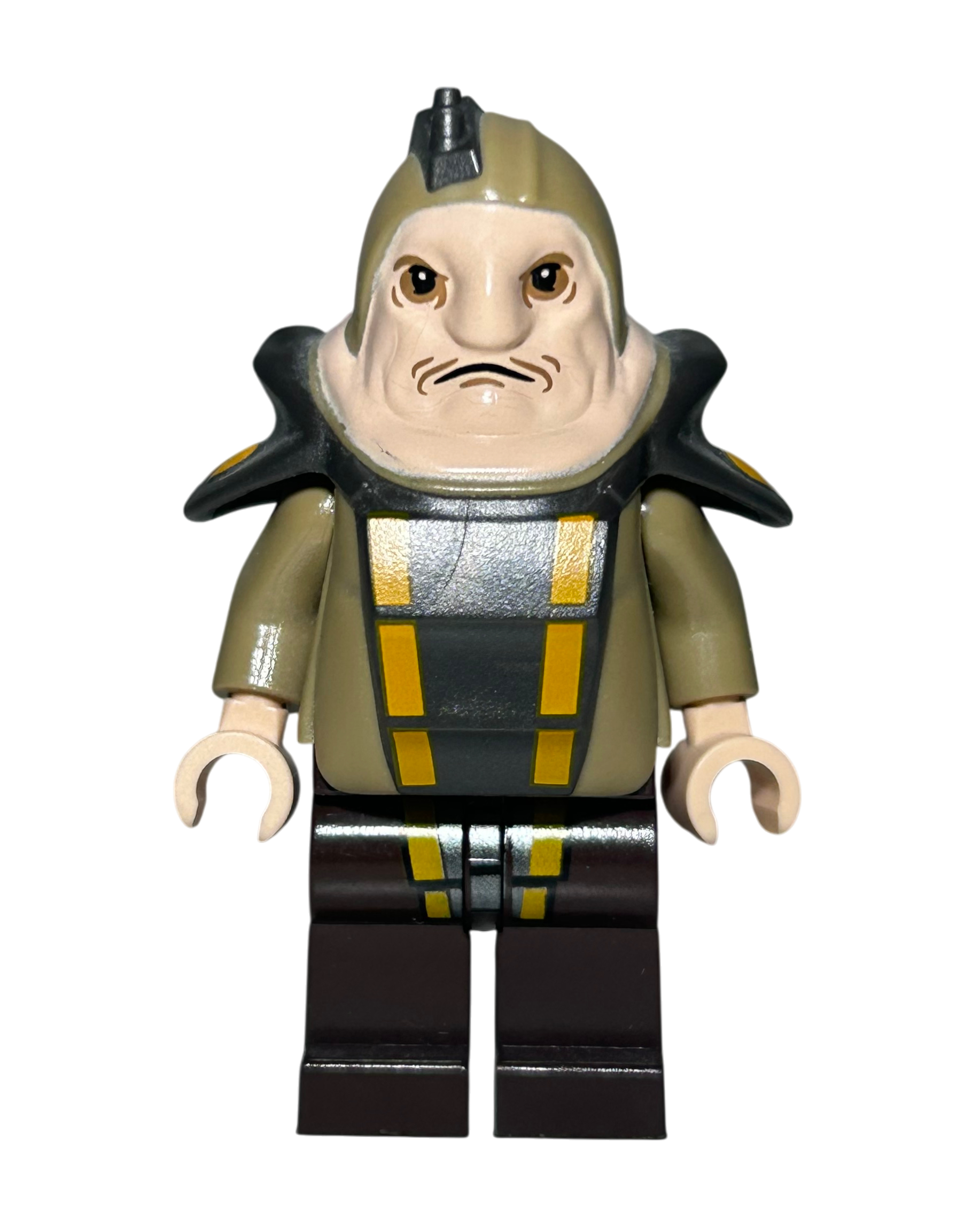 Lego Star Wars Minifigur Unkar Plutt SW0739 Vorderansicht brick2d2