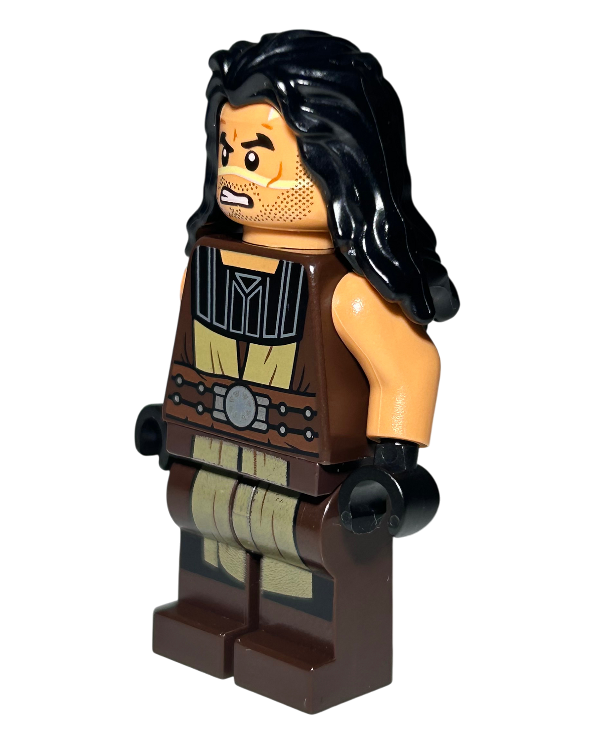 LEGO Star Wars Minifigur Quinlan Vos SW0746 Seitenansicht rechts brick2d2