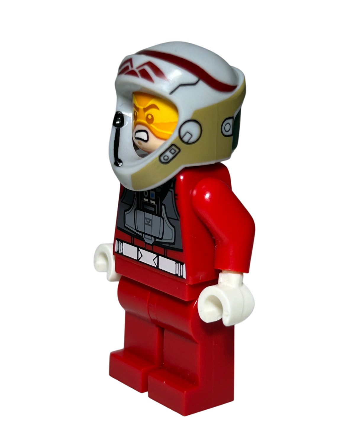 Rebel A-Wing Pilot SW0757 LEGO Star Wars Minifigur Seitenansicht rechts brick2d2