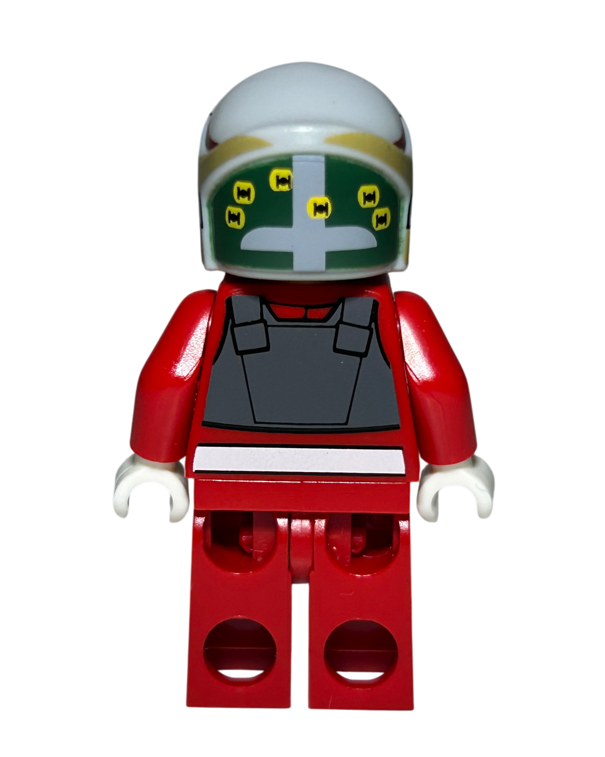 Rebel A-Wing Pilot SW0757 LEGO Star Wars Minifigur Rückansicht brick2d2