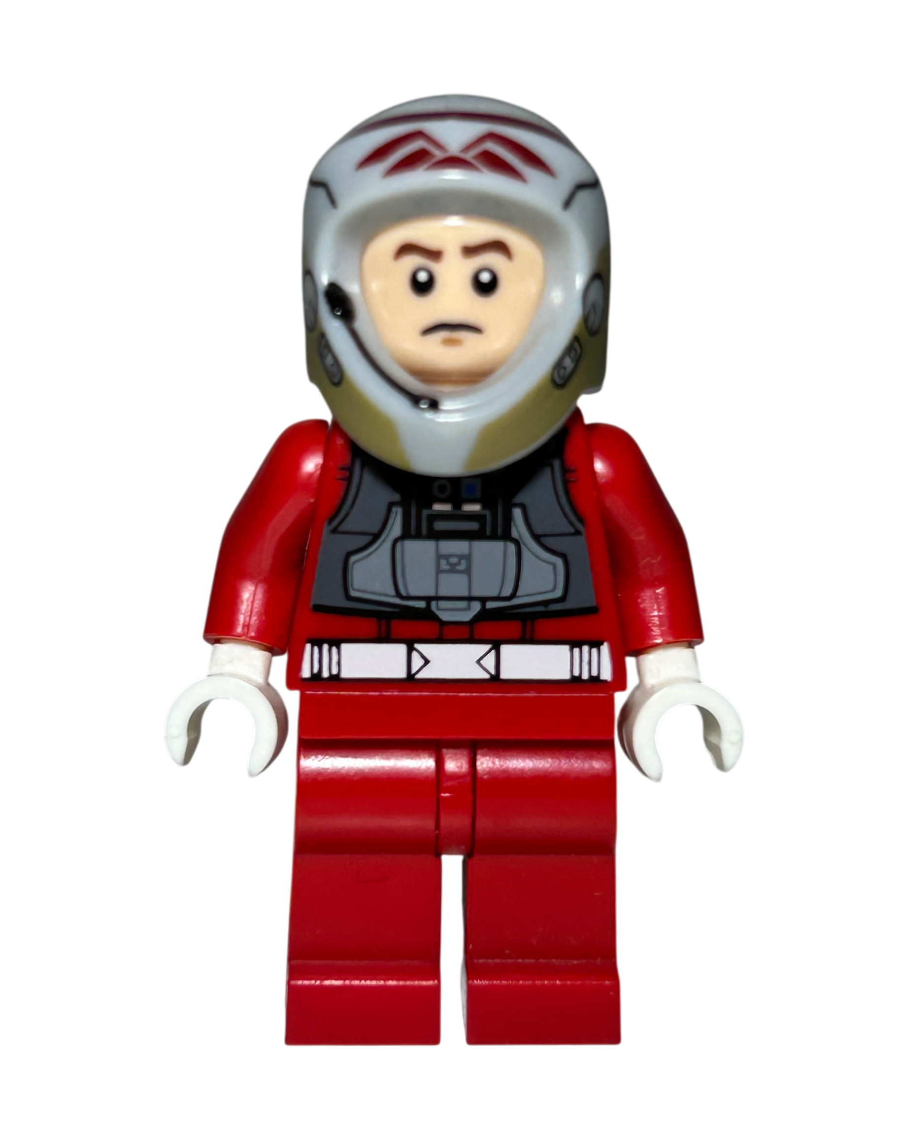Rebel A-Wing Pilot SW0757 LEGO Star Wars Minifigur Detailansicht brick2d2