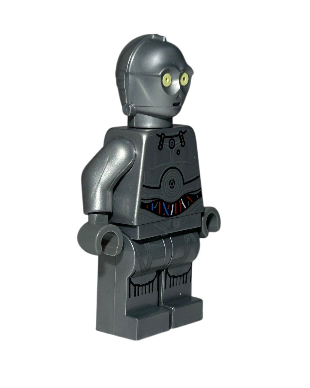 Lego Star Wars Minifigur Silver Protocol Droid SW0766