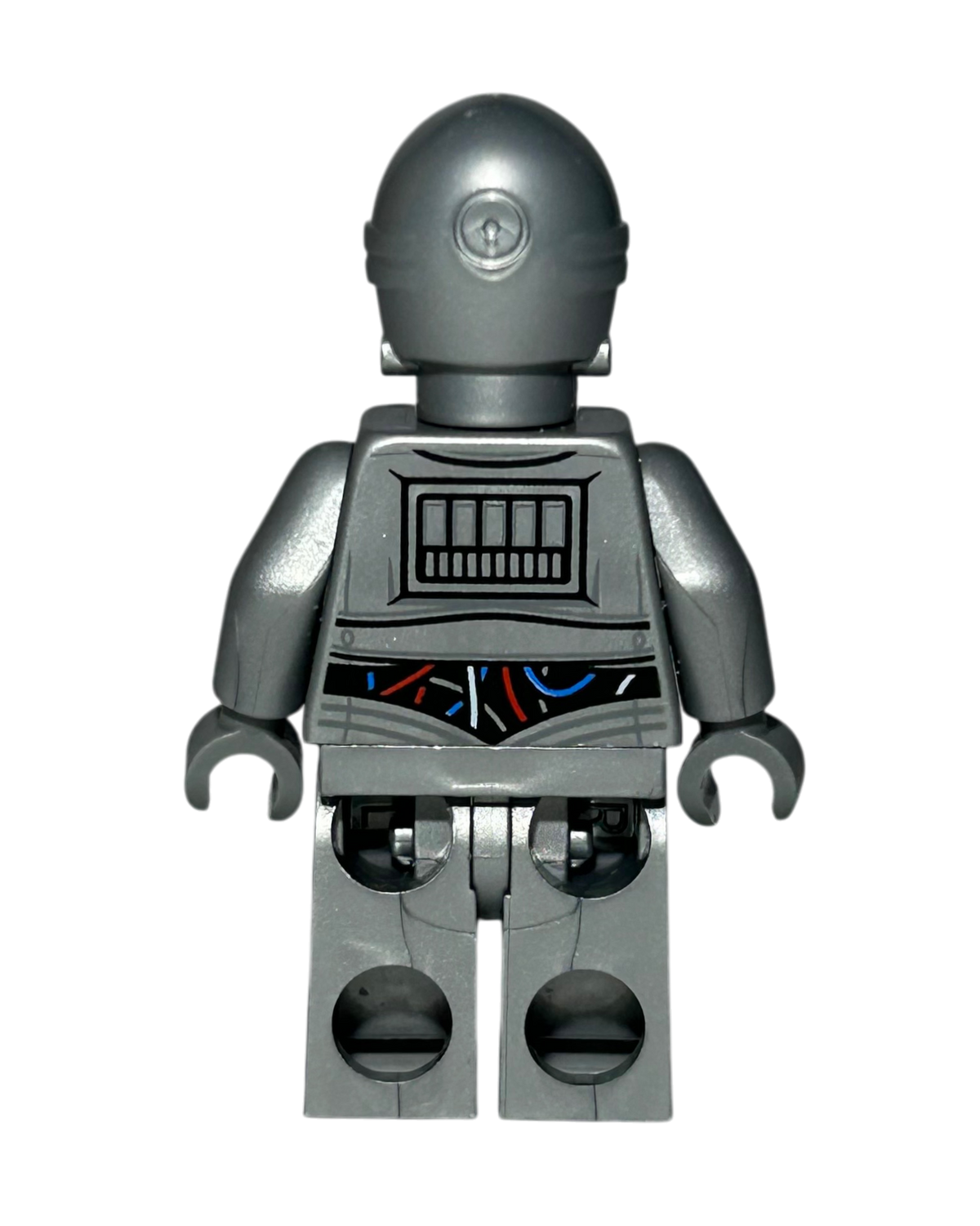 Silver Protocol Droid SW0766 LEGO Star Wars Minifigur Rückansicht