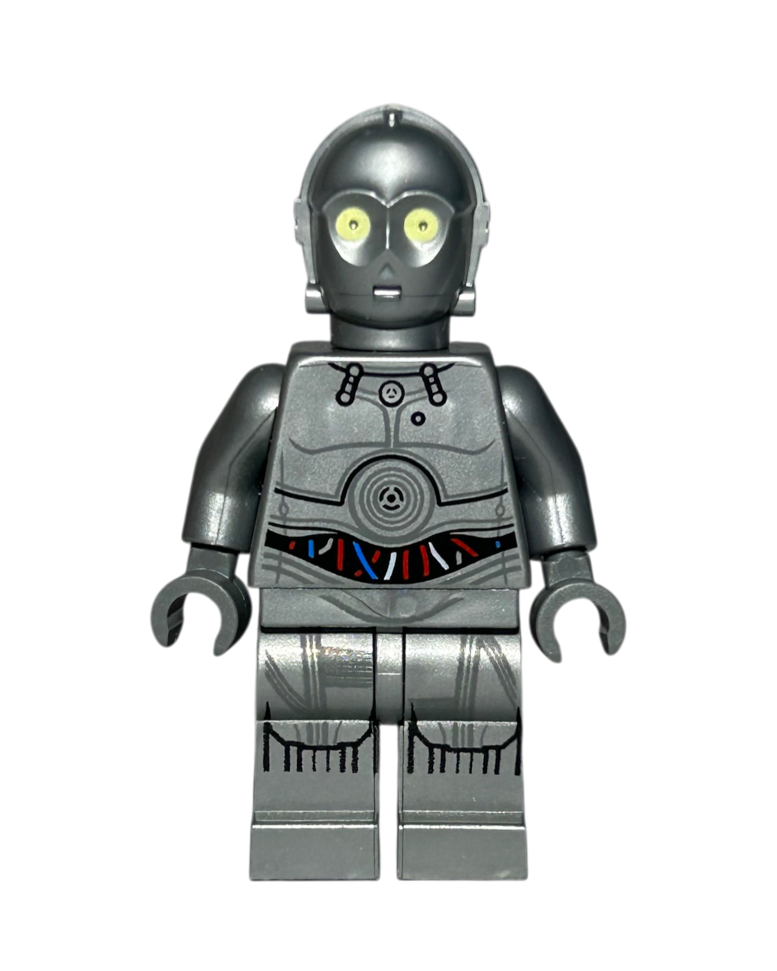 Lego Star Wars Minifigur Silver Protocol Droid SW0766