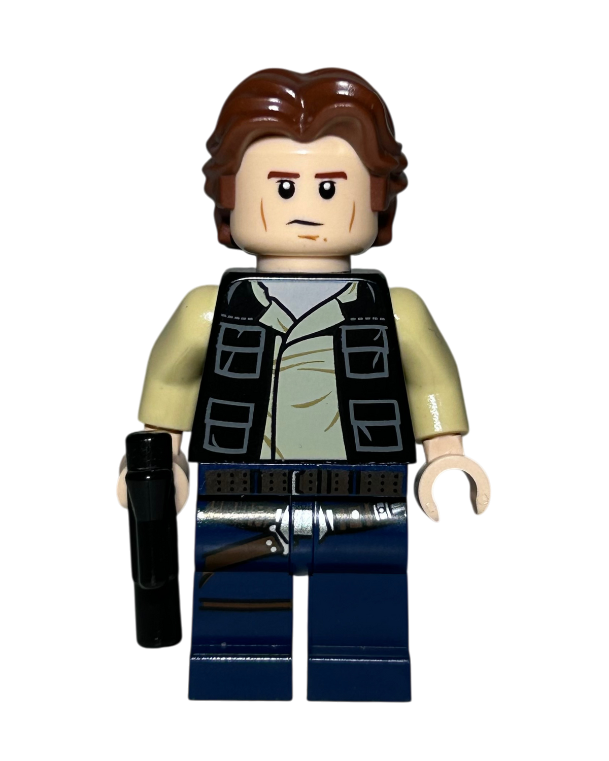 Han Solo SW0771 LEGO Star Wars Minifigur Cantina Detailansicht brick2d2