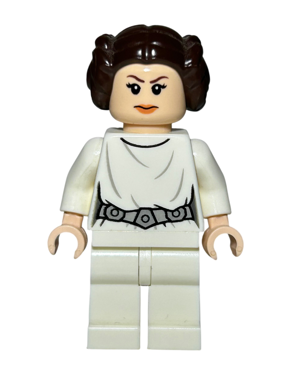 Prinzessin Leia SW0779 LEGO Star Wars Minifigur Vorderansicht brick2d2