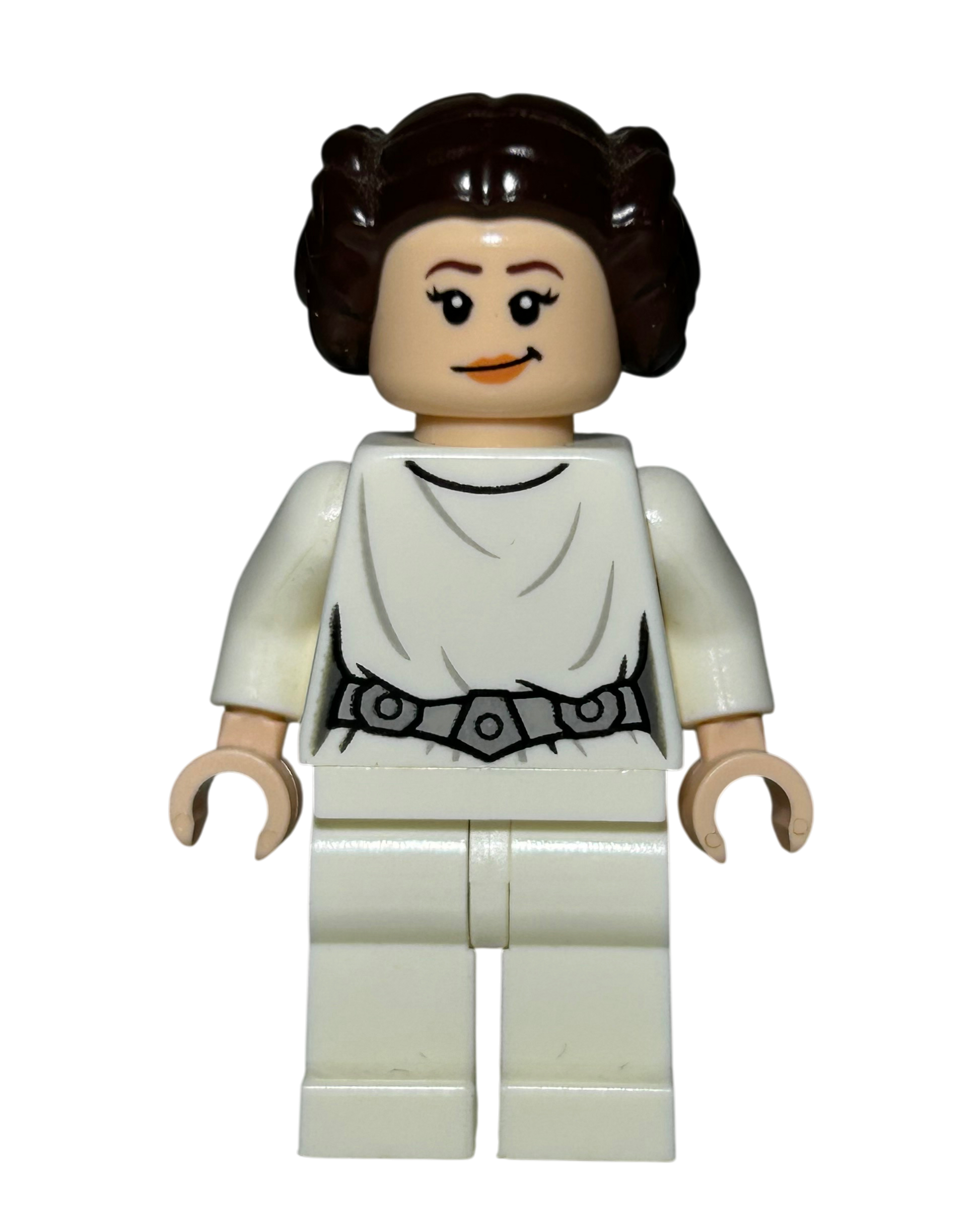Prinzessin Leia SW0779 LEGO Star Wars Minifigur Detailansicht brick2d2