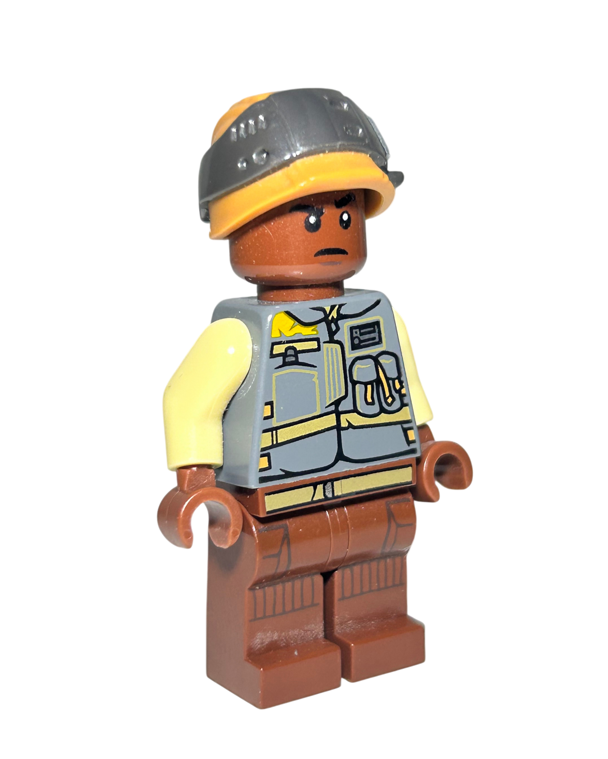 Lego Star Wars Lieutenant Sefla Rebel Trooper SW0784 Seitenansicht links brick2d2