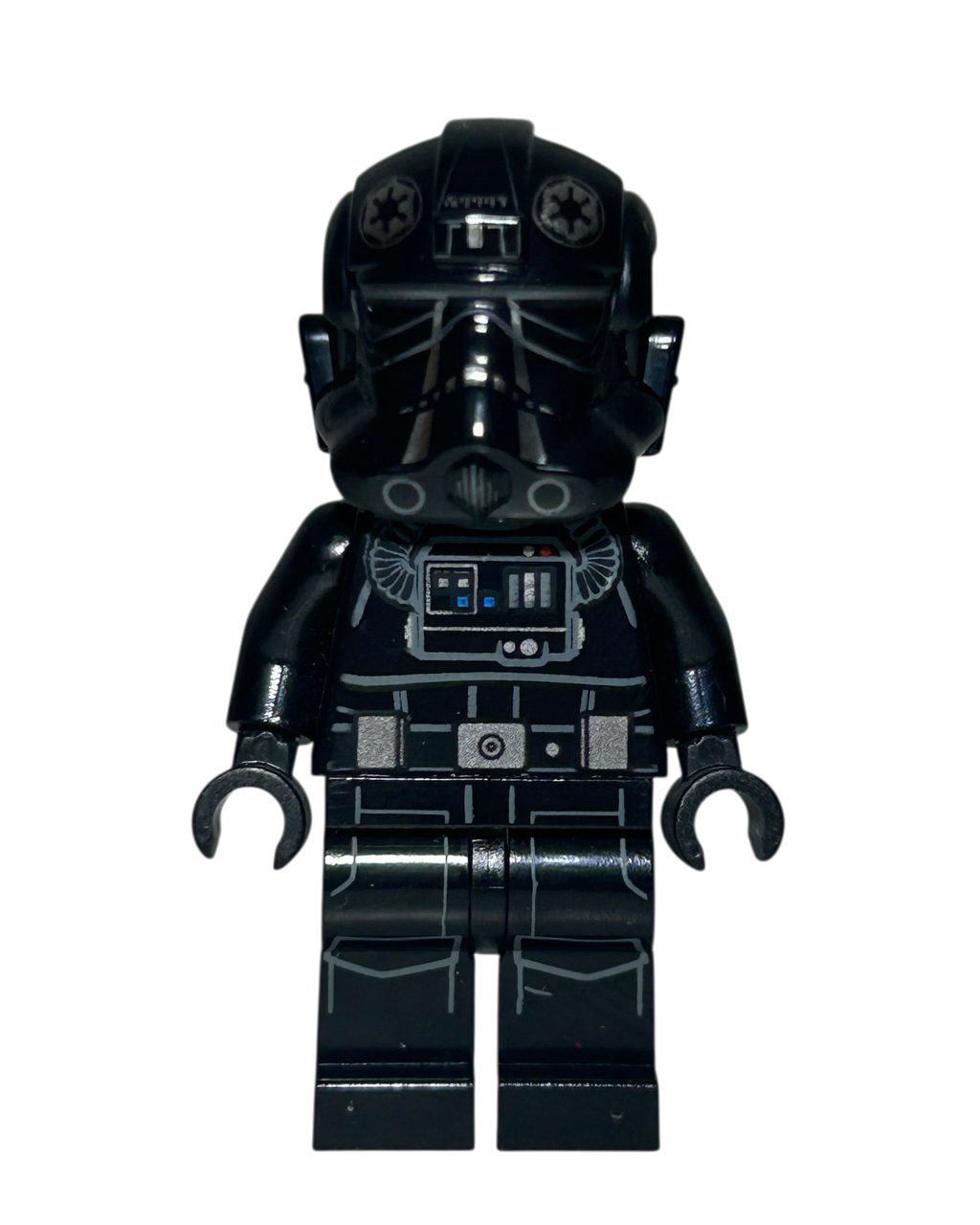 Imperial TIE Fighter Striker Pilot SW0788 LEGO Star Wars Minifigur Vorderansicht brick2d2
