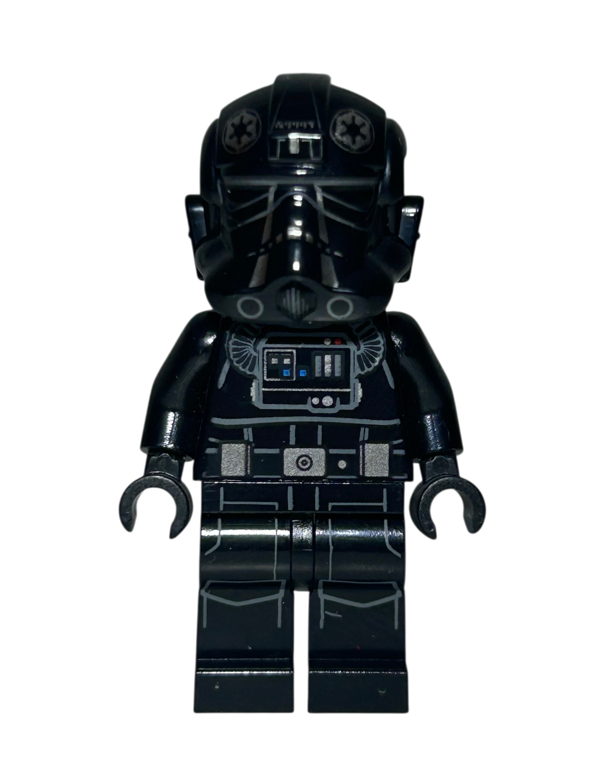 Imperial TIE Fighter Striker Pilot SW0788 LEGO Star Wars Minifigur Vorderansicht brick2d2