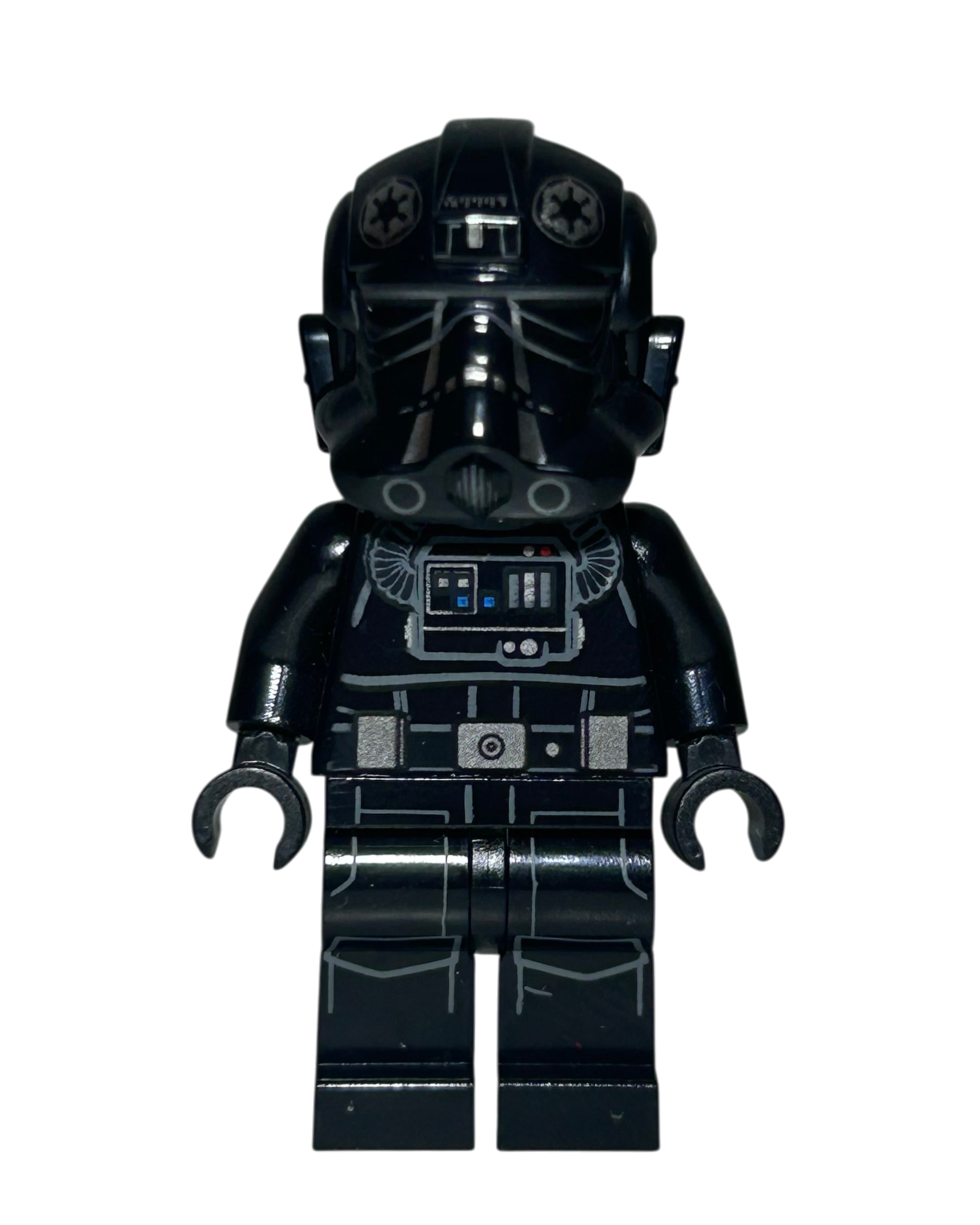 Imperial TIE Fighter Striker Pilot SW0788 LEGO Star Wars Minifigur Vorderansicht brick2d2