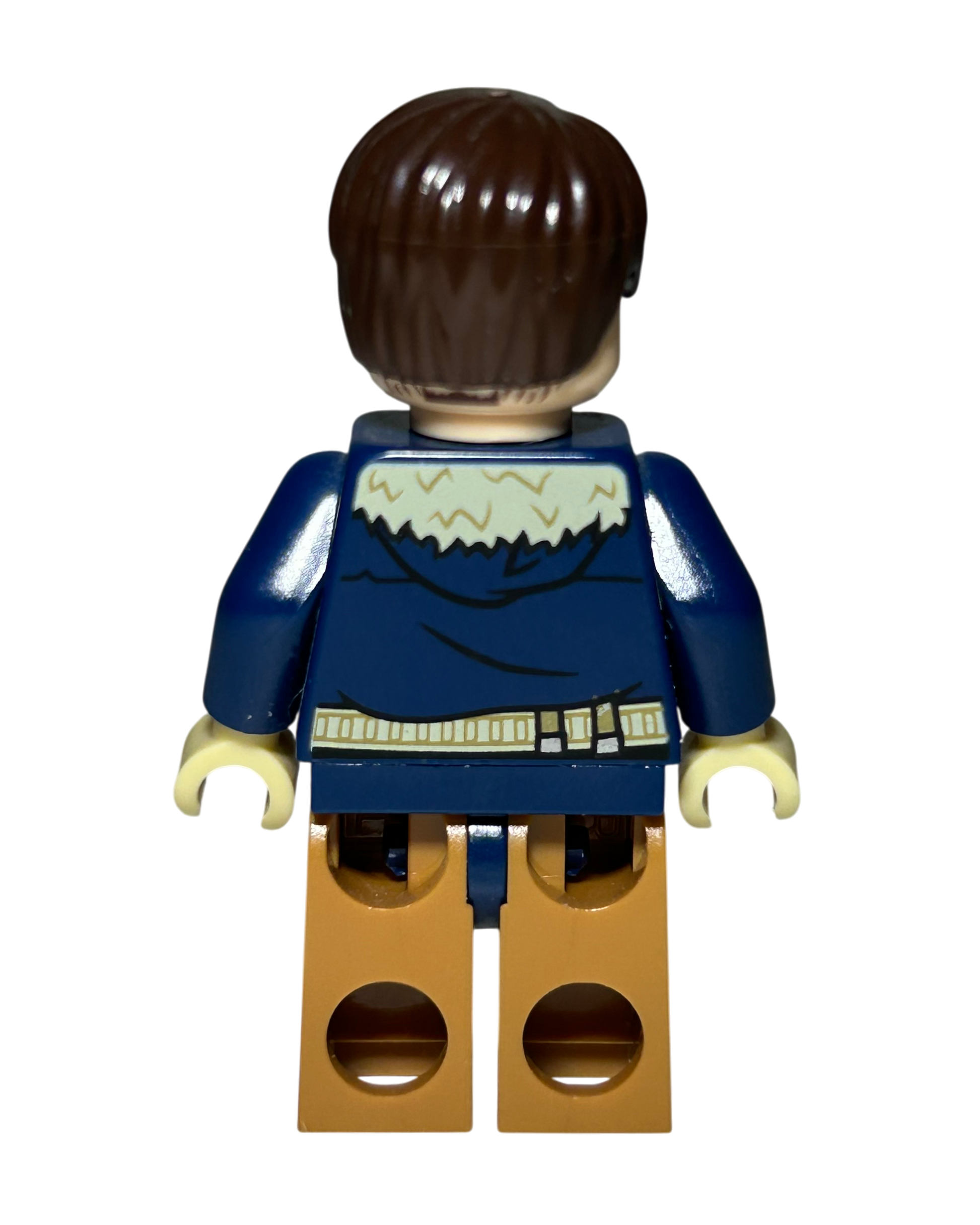 Cassian Andor Dunkel Blauer Mantel SW0790 LEGO Star Wars Minifigur Rückansicht brick2d2