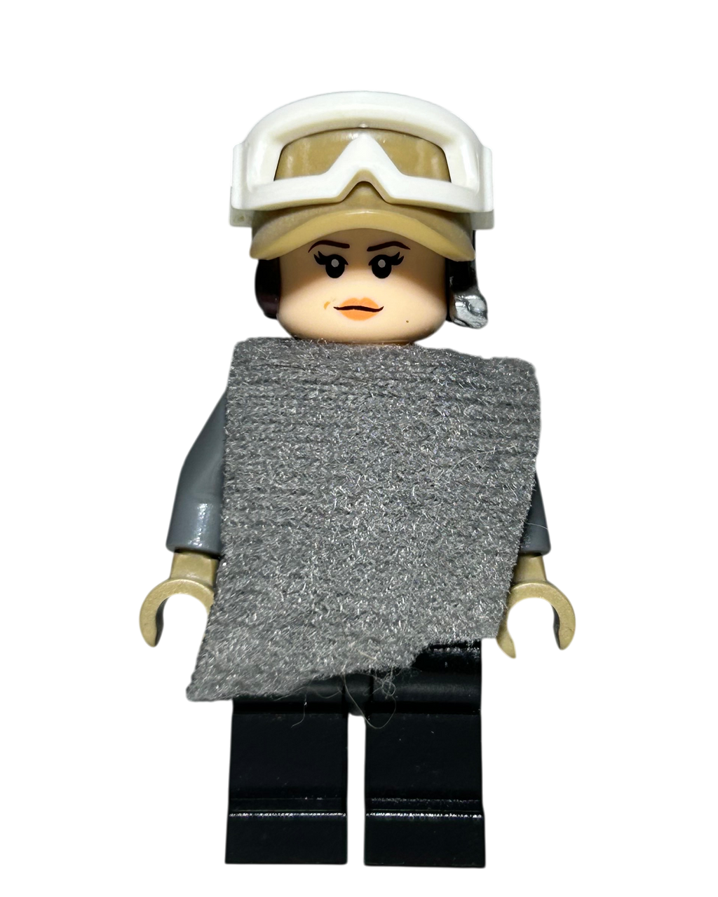 Jyn Erso SW0791 LEGO Star Wars Minifigur Rogue One Vorderansicht brick2d2