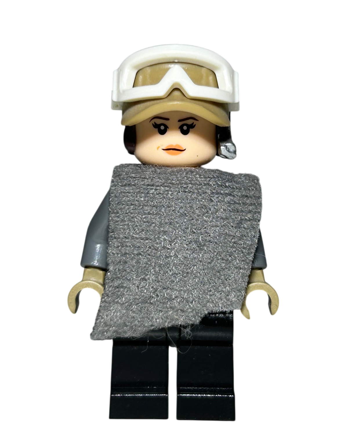 Jyn Erso SW0791 LEGO Star Wars Minifigur Rogue One Vorderansicht brick2d2