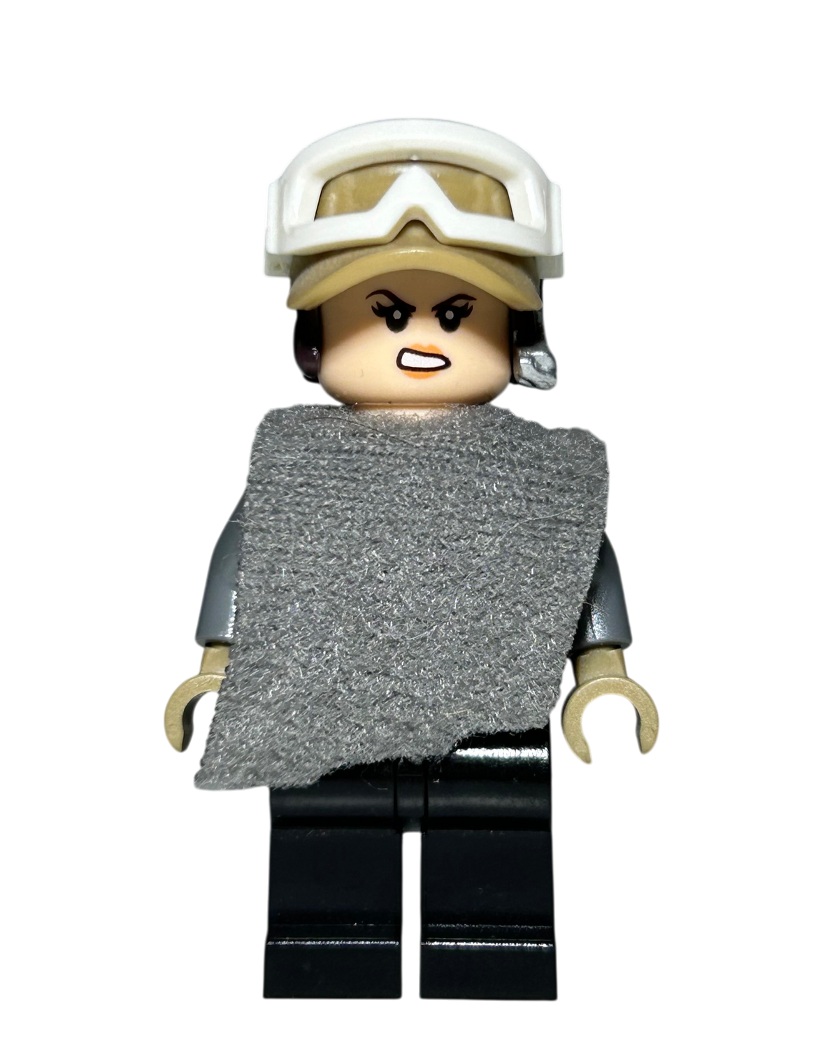 Jyn Erso SW0791 LEGO Star Wars Minifigur Rogue One Detailansicht brick2d2