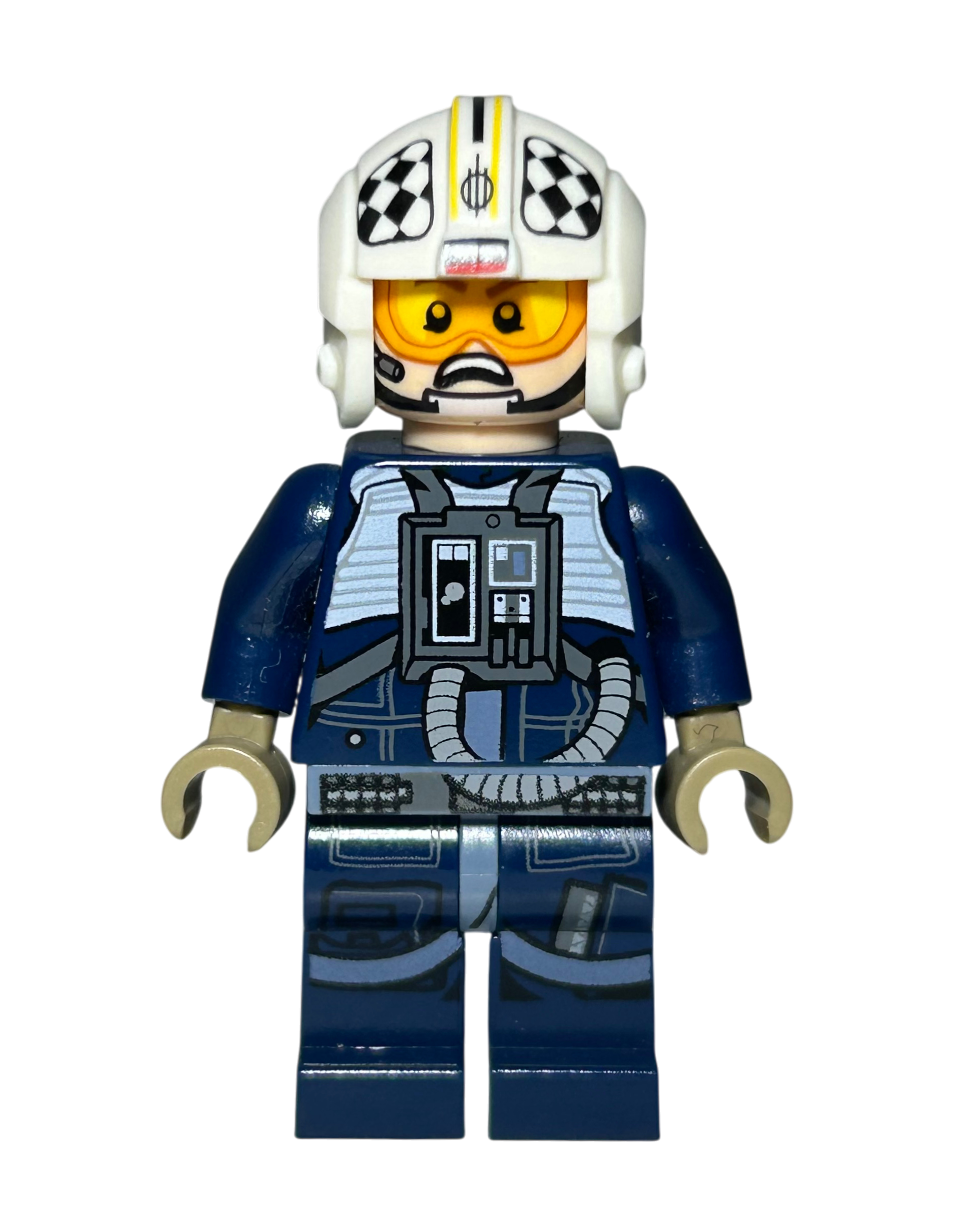 Rebel Y-Wing Pilot SW0793 LEGO Star Wars Minifigur Detailansicht brick2d2